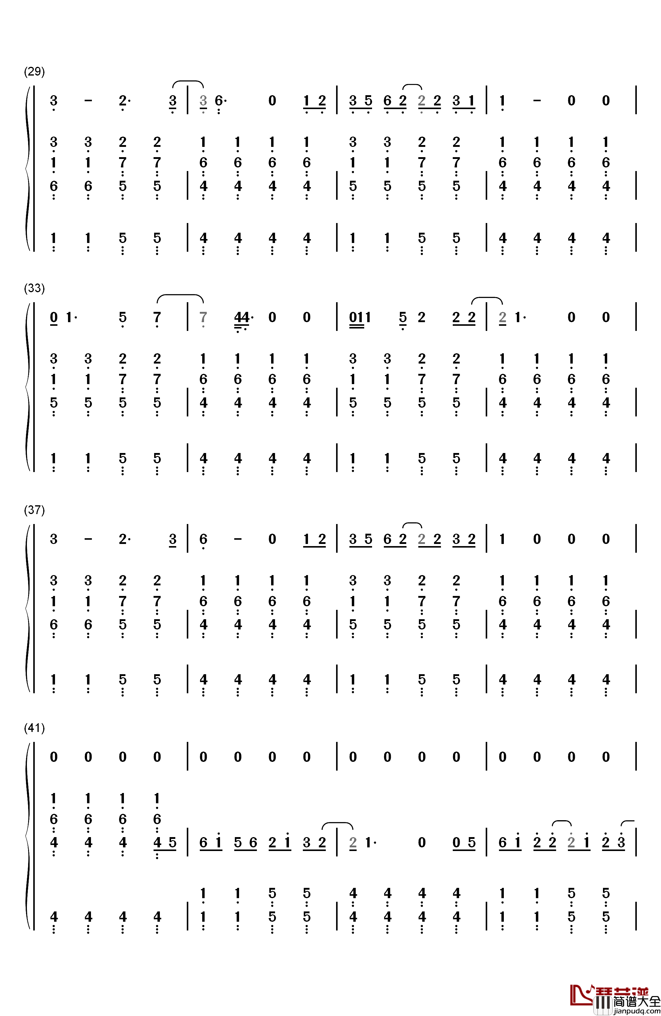 So_Far钢琴简谱_数字双手_Chris_Garneau