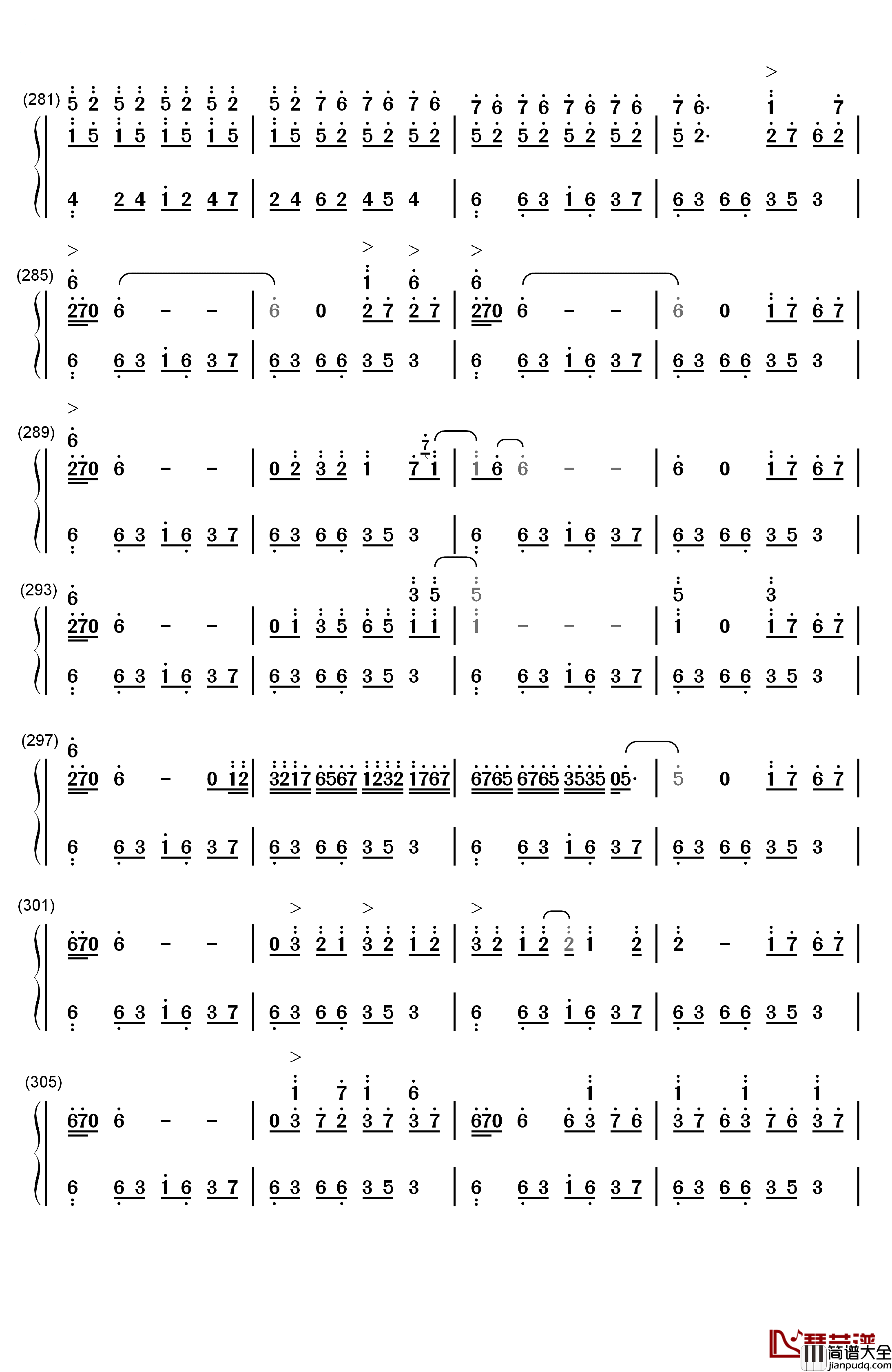 叶飞色舞Colors_and_Dance钢琴简谱_数字双手_George_Winston