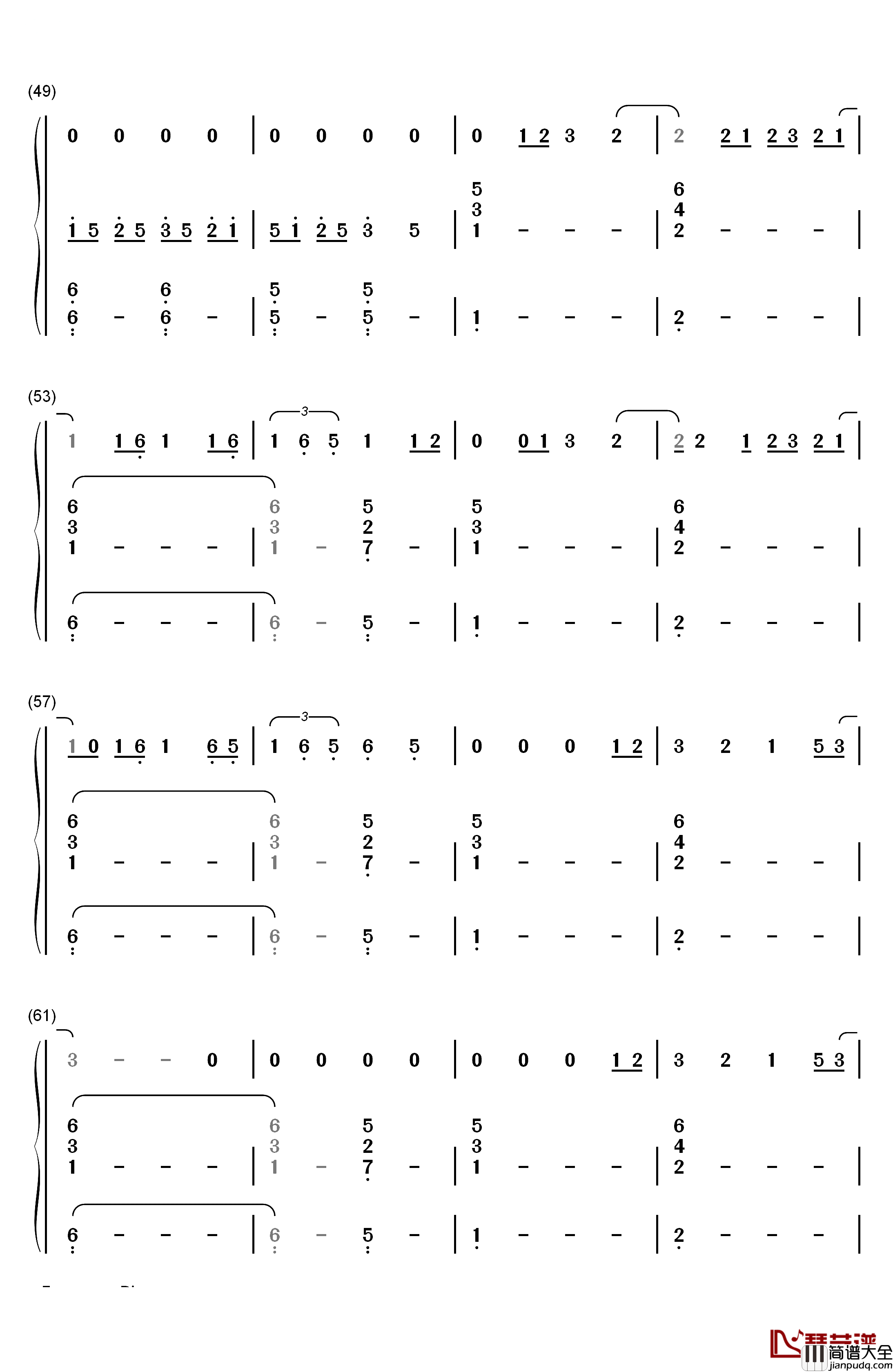 This_Is_Gospel钢琴简谱_数字双手_Panic!_at_the_Disco