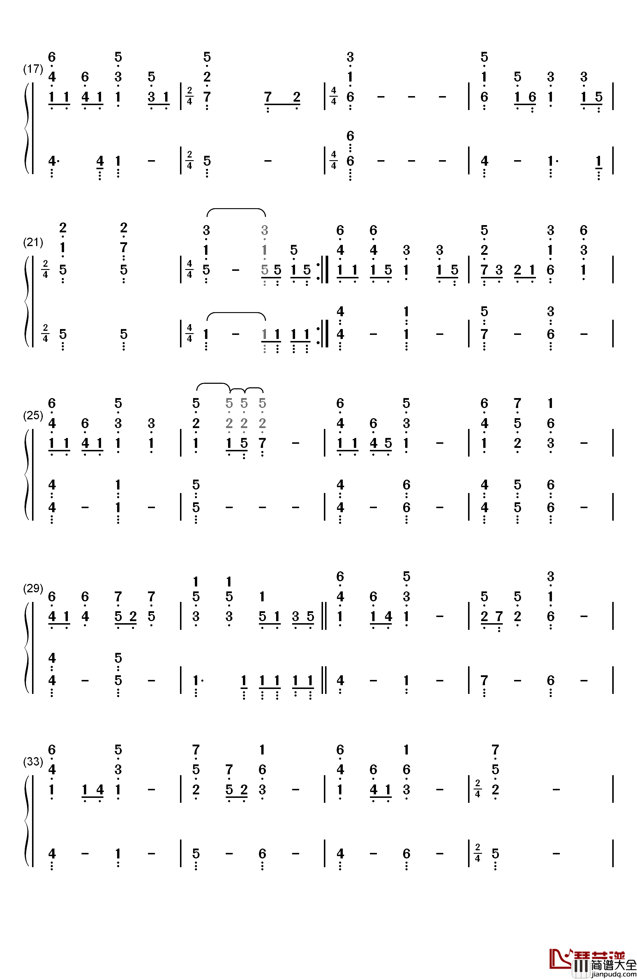 10000_Reasons_(Bless_the_Lord)钢琴简谱_数字双手_Matt_Redman