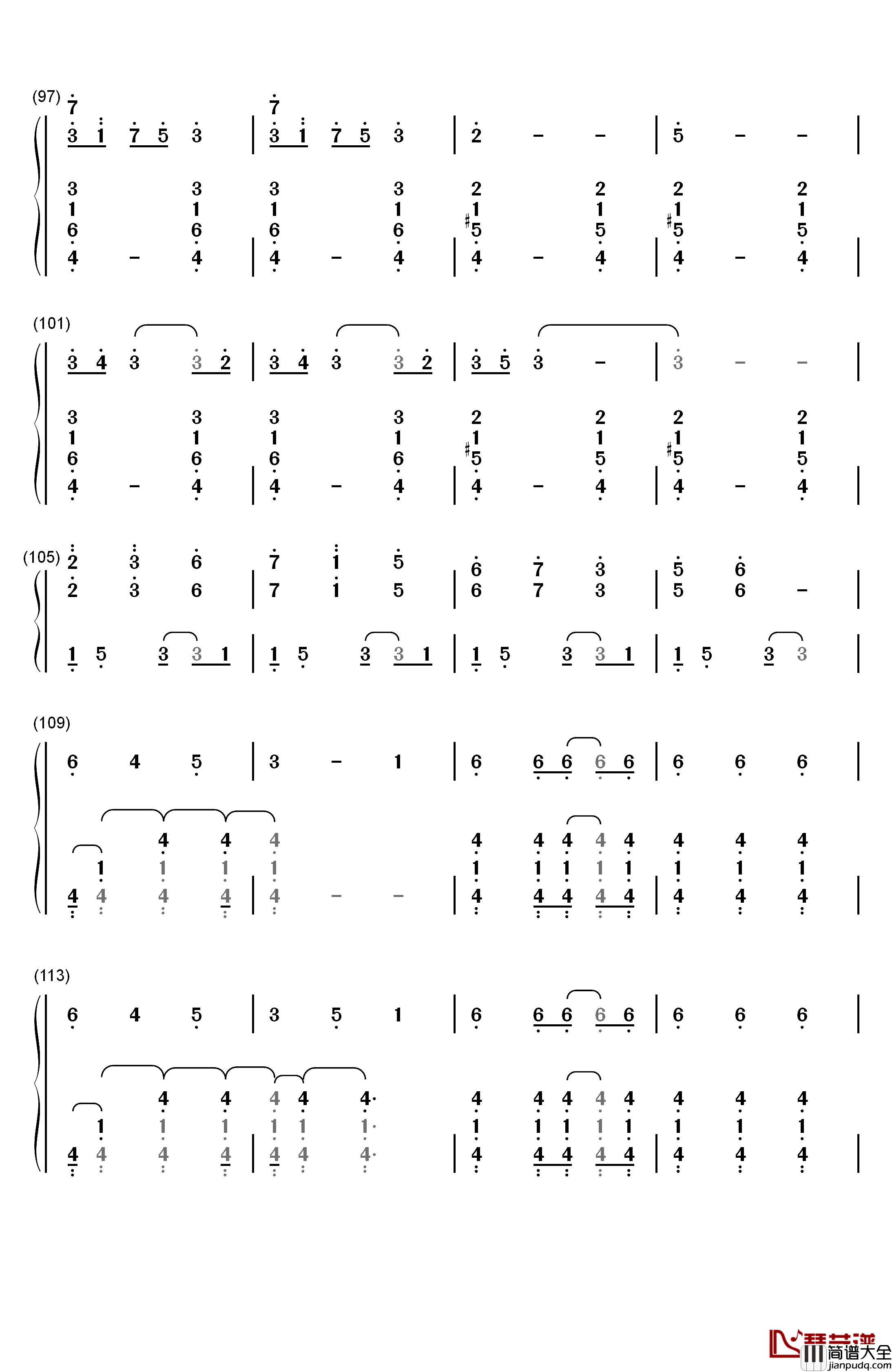 Did_I_Make_The_Most_of_Loving_You钢琴简谱_数字双手_John_Lunn