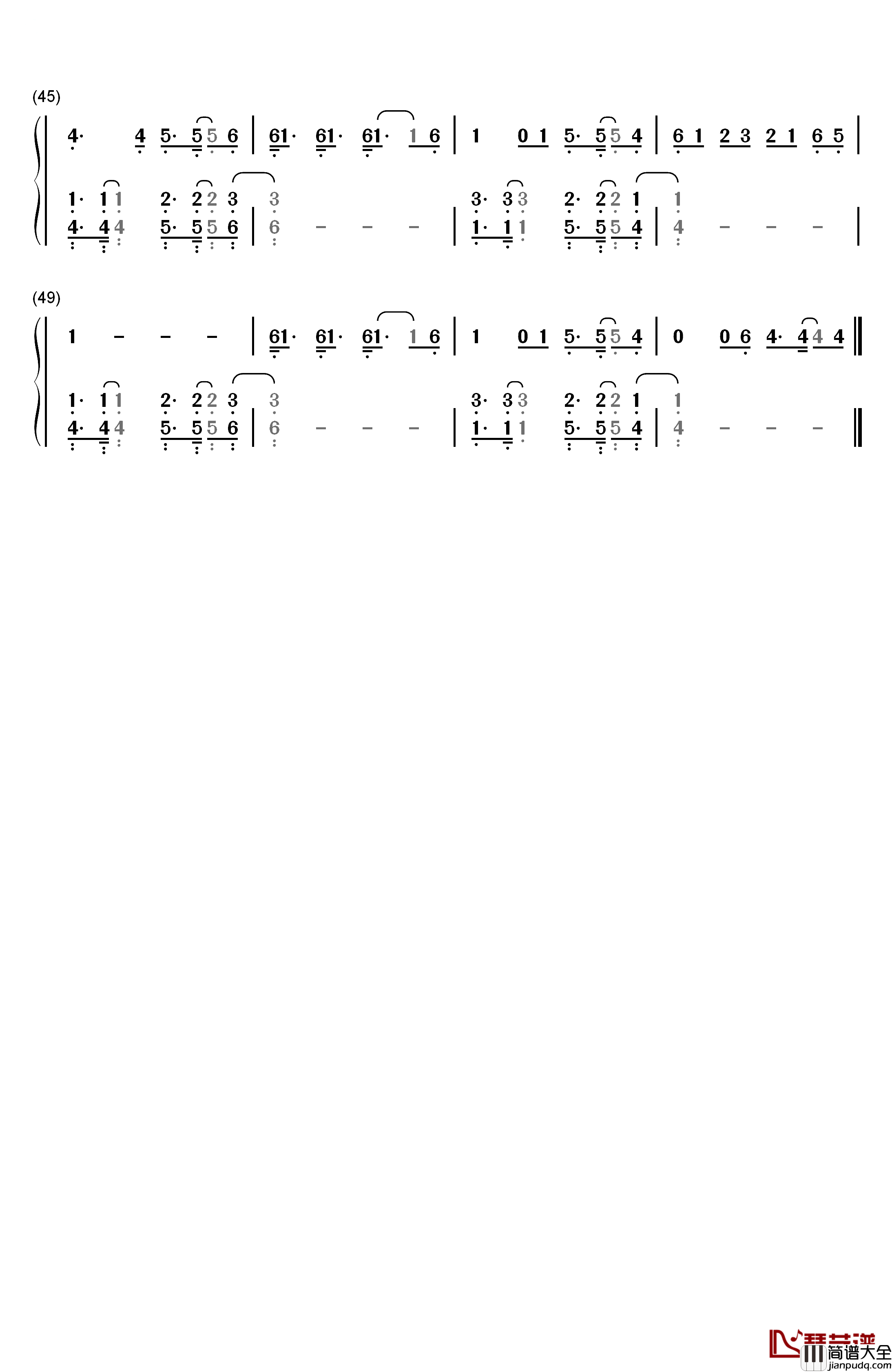 Perfect_Strangers钢琴简谱_数字双手_Jonas_Blue