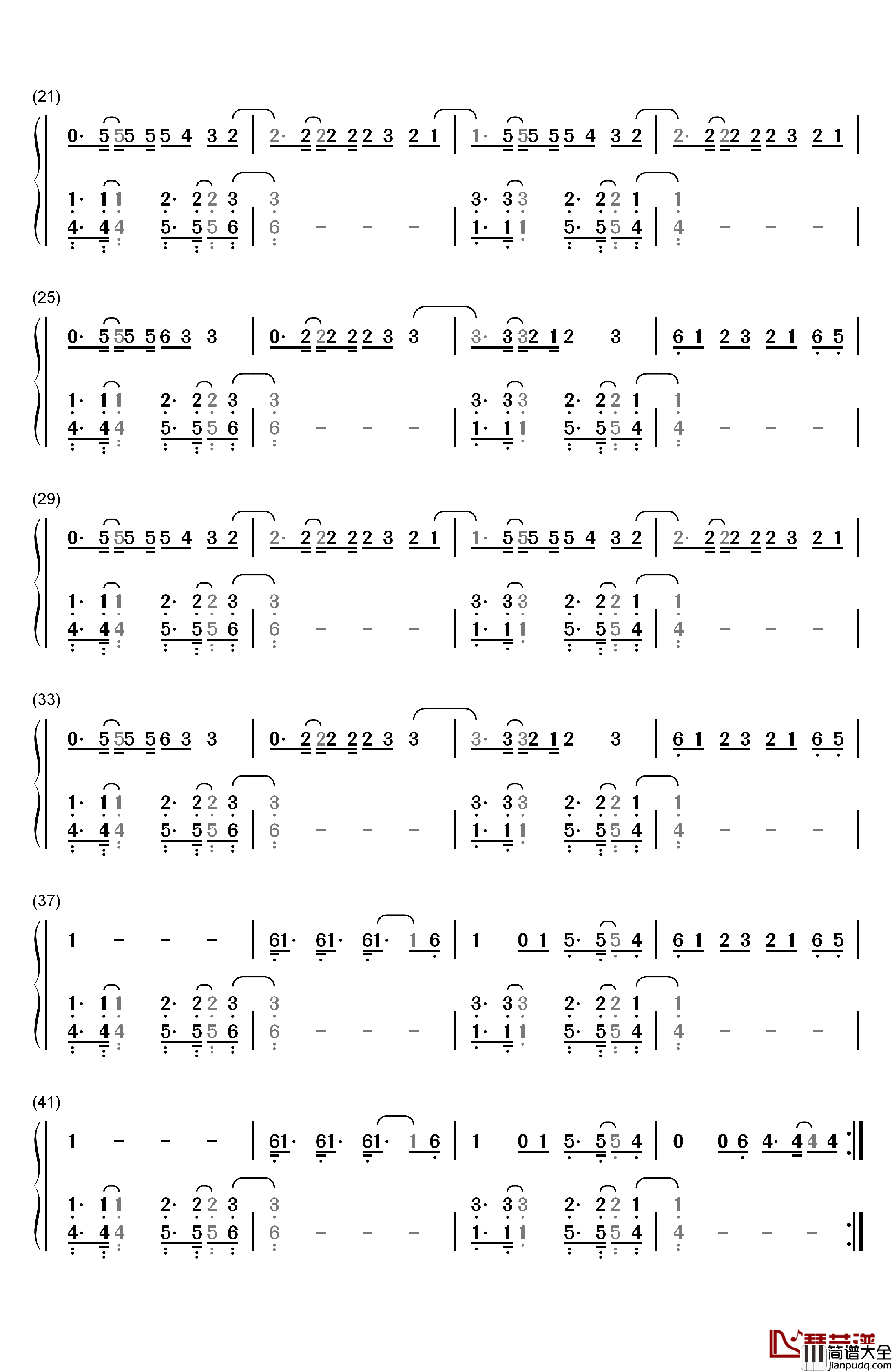 Perfect_Strangers钢琴简谱_数字双手_Jonas_Blue