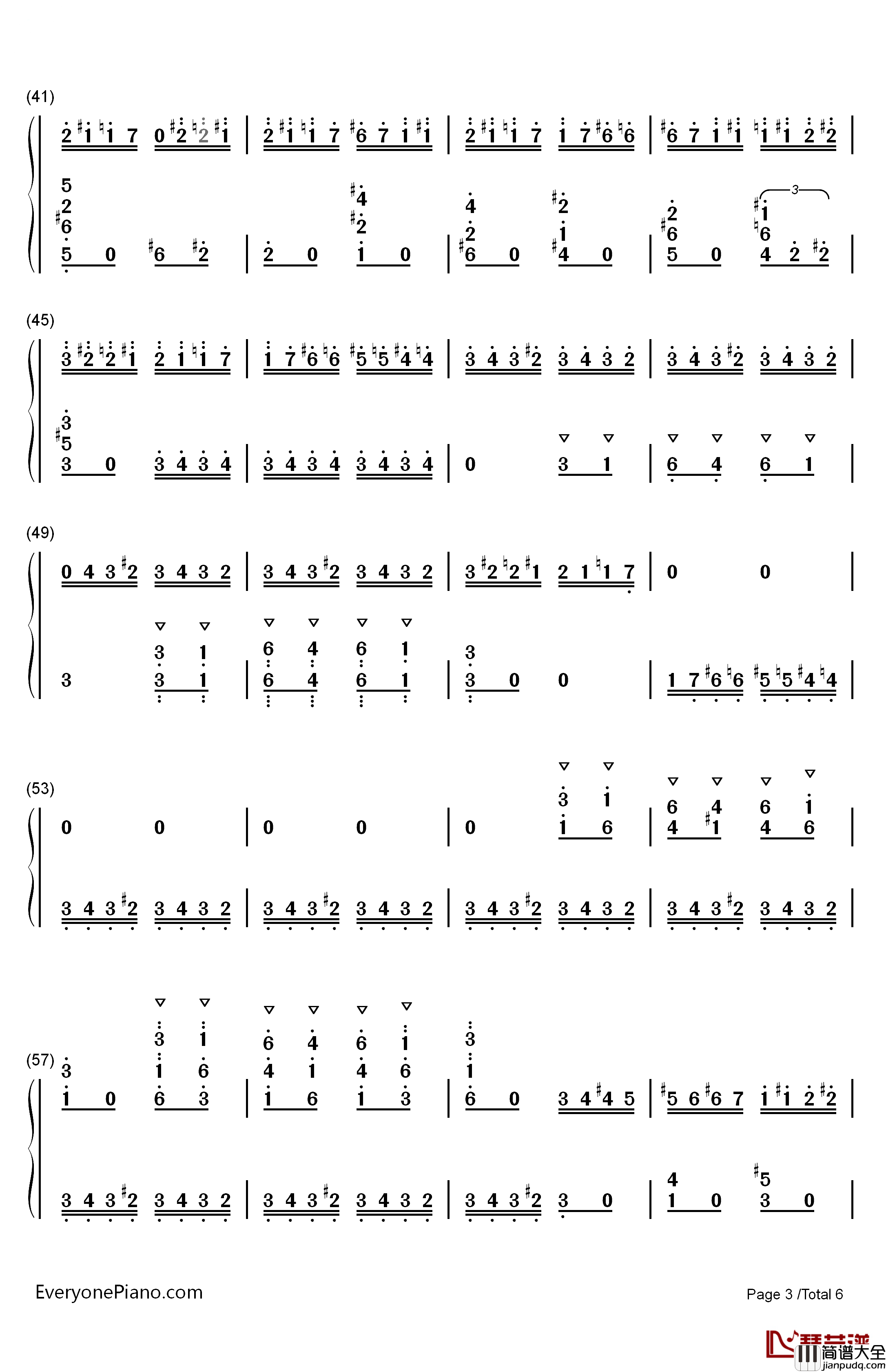 野蜂飞舞钢琴简谱_数字双手_马克西姆