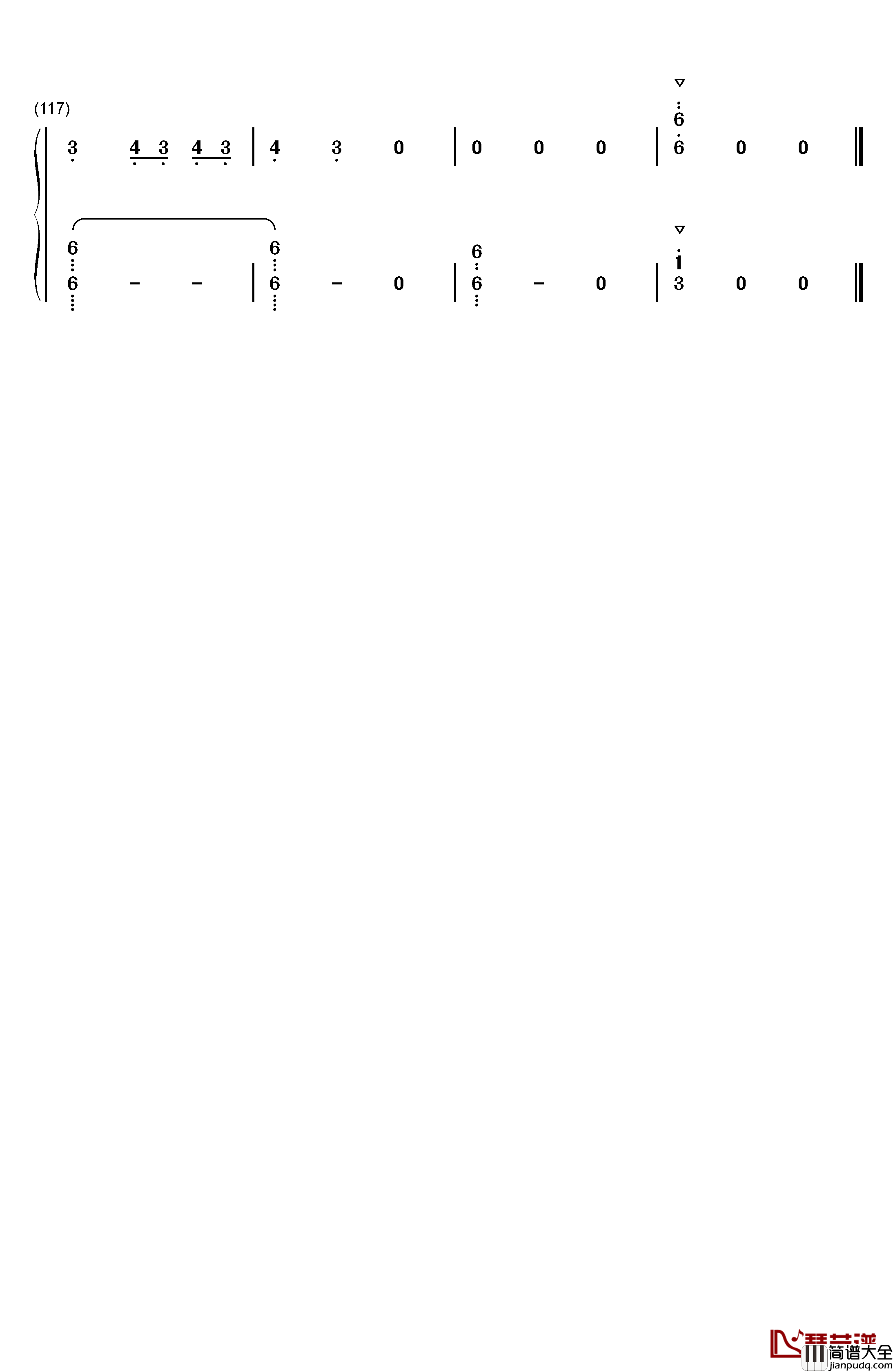 忘却的悲伤钢琴简谱_数字双手_理查德•克莱德曼