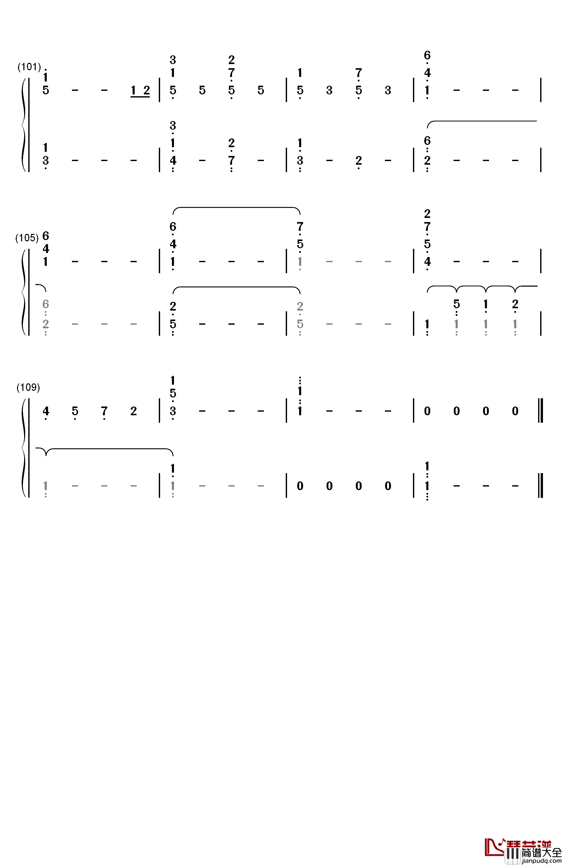 TAKUMI/匠钢琴简谱_数字双手_松谷卓