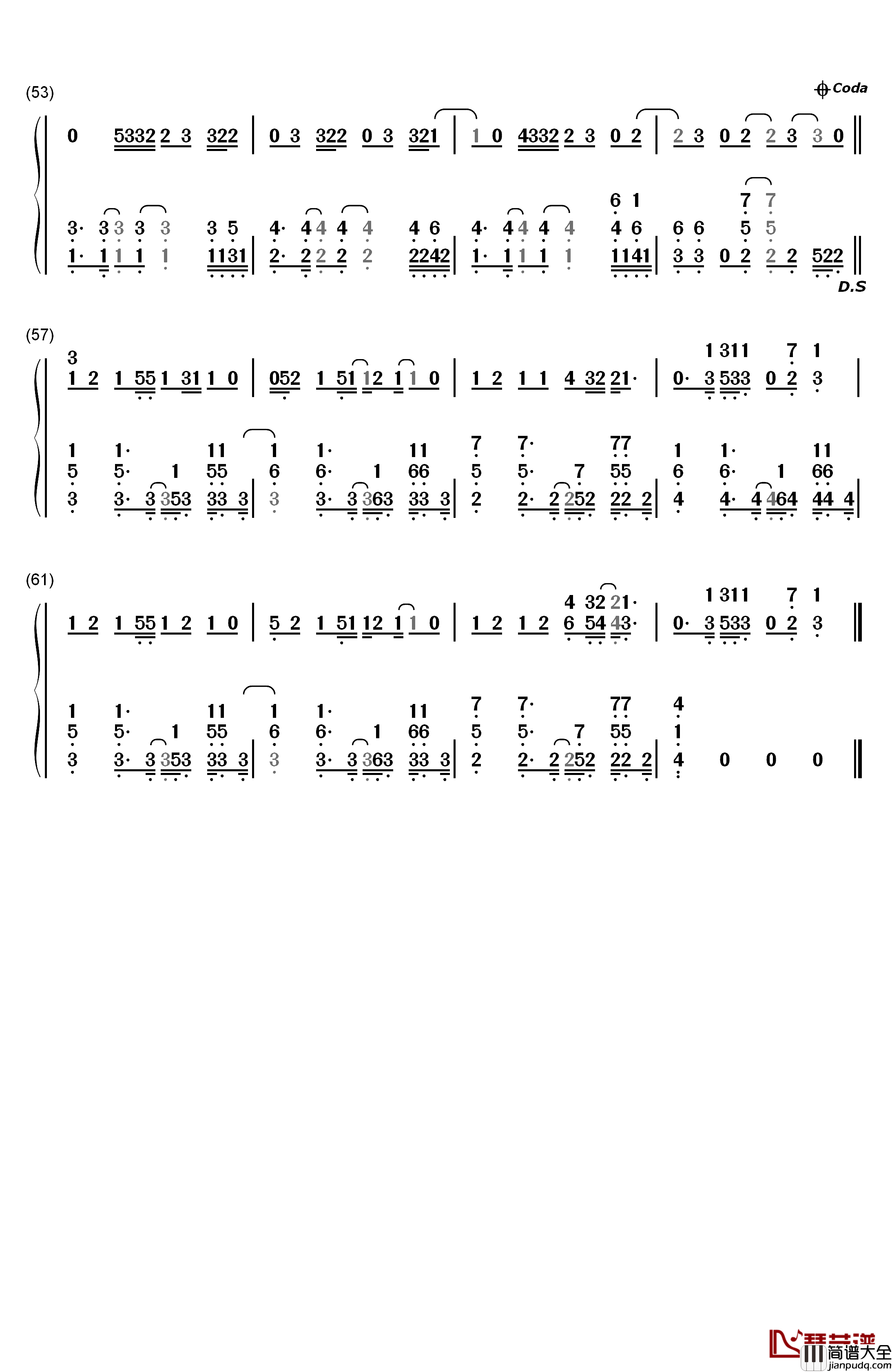 Everything_Has_Changed钢琴简谱_数字双手_Taylor_Swift