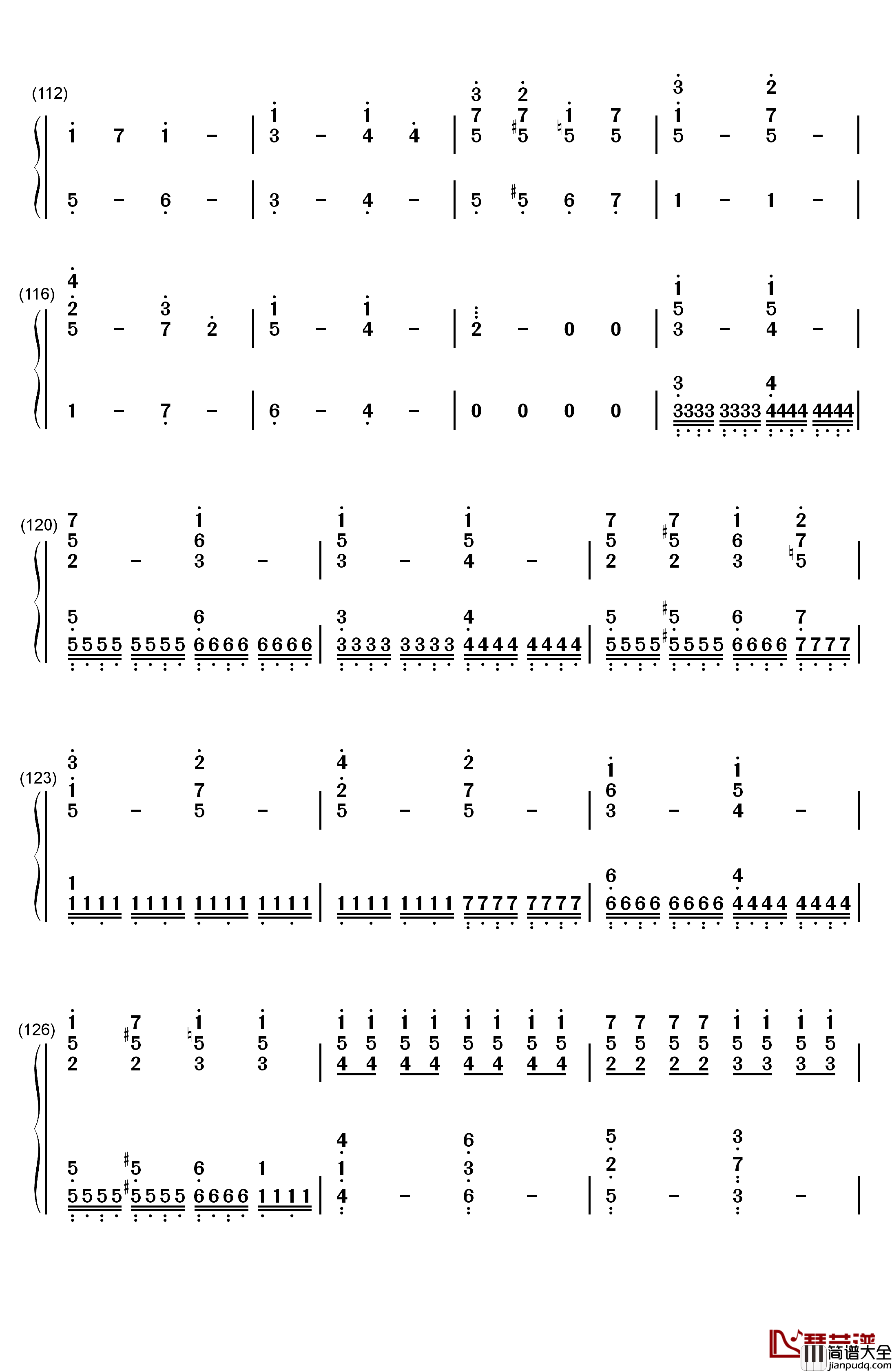 ODDS_ENDS钢琴简谱_数字双手_初音ミク