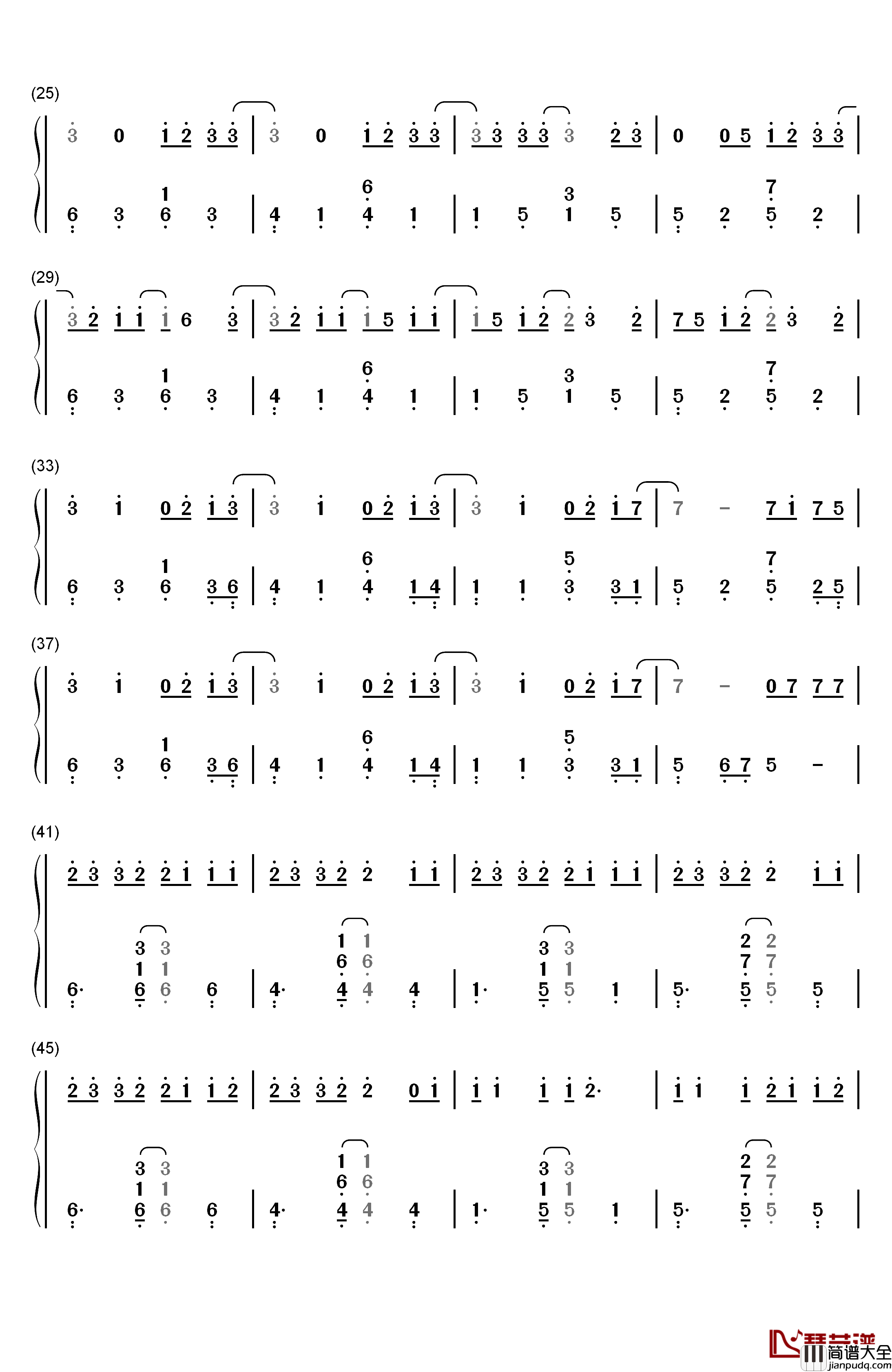 Read_All_About_It钢琴简谱_数字双手_Emeli_Sande