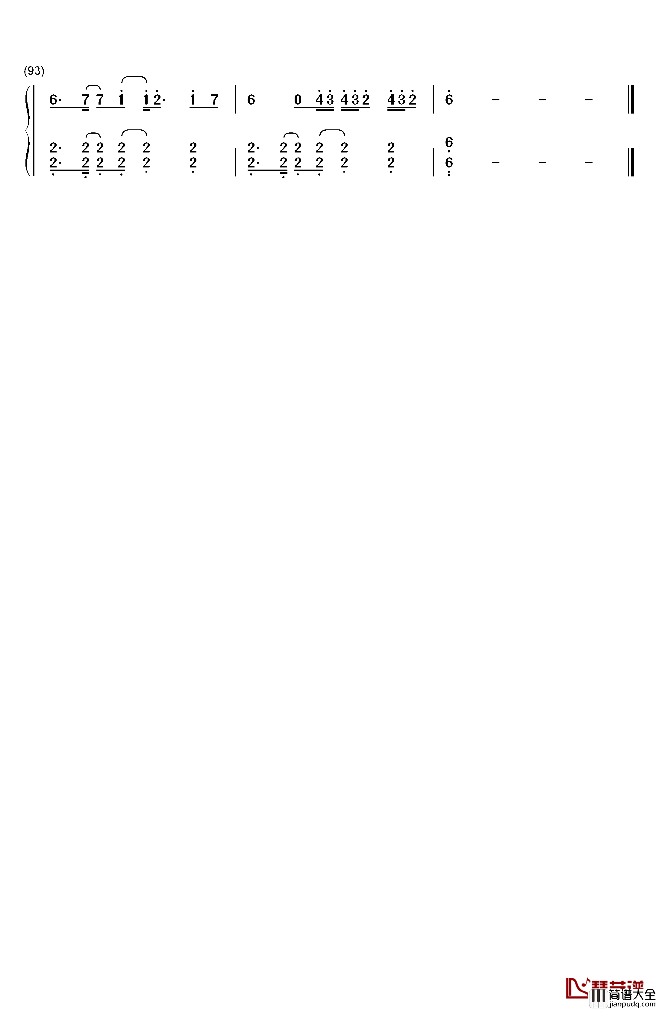 Animal钢琴简谱_数字双手_Alvaro_Soler