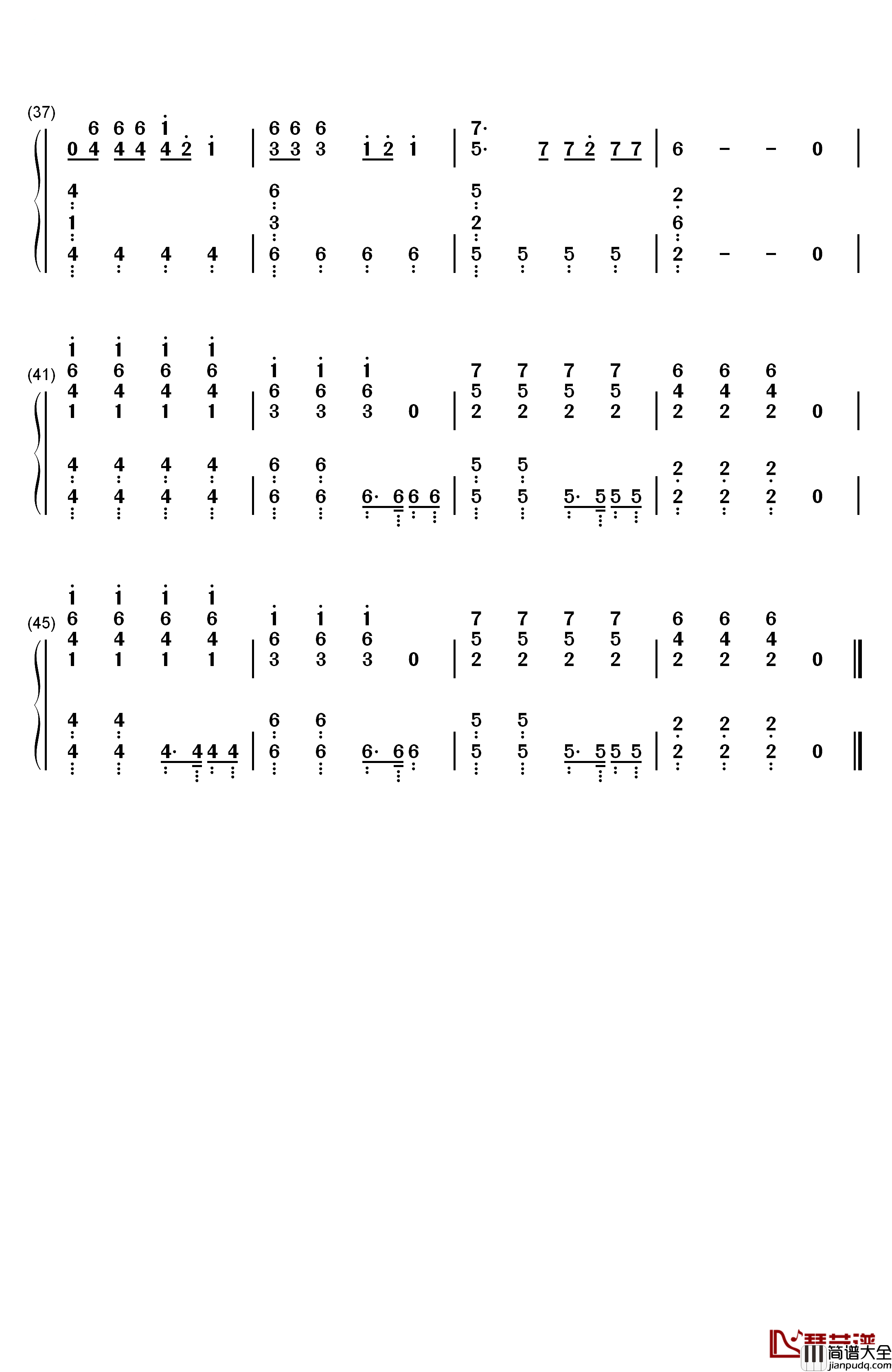 Summertime_Sadness（夏日忧郁）钢琴简谱_数字双手_Lana_Del_Rey