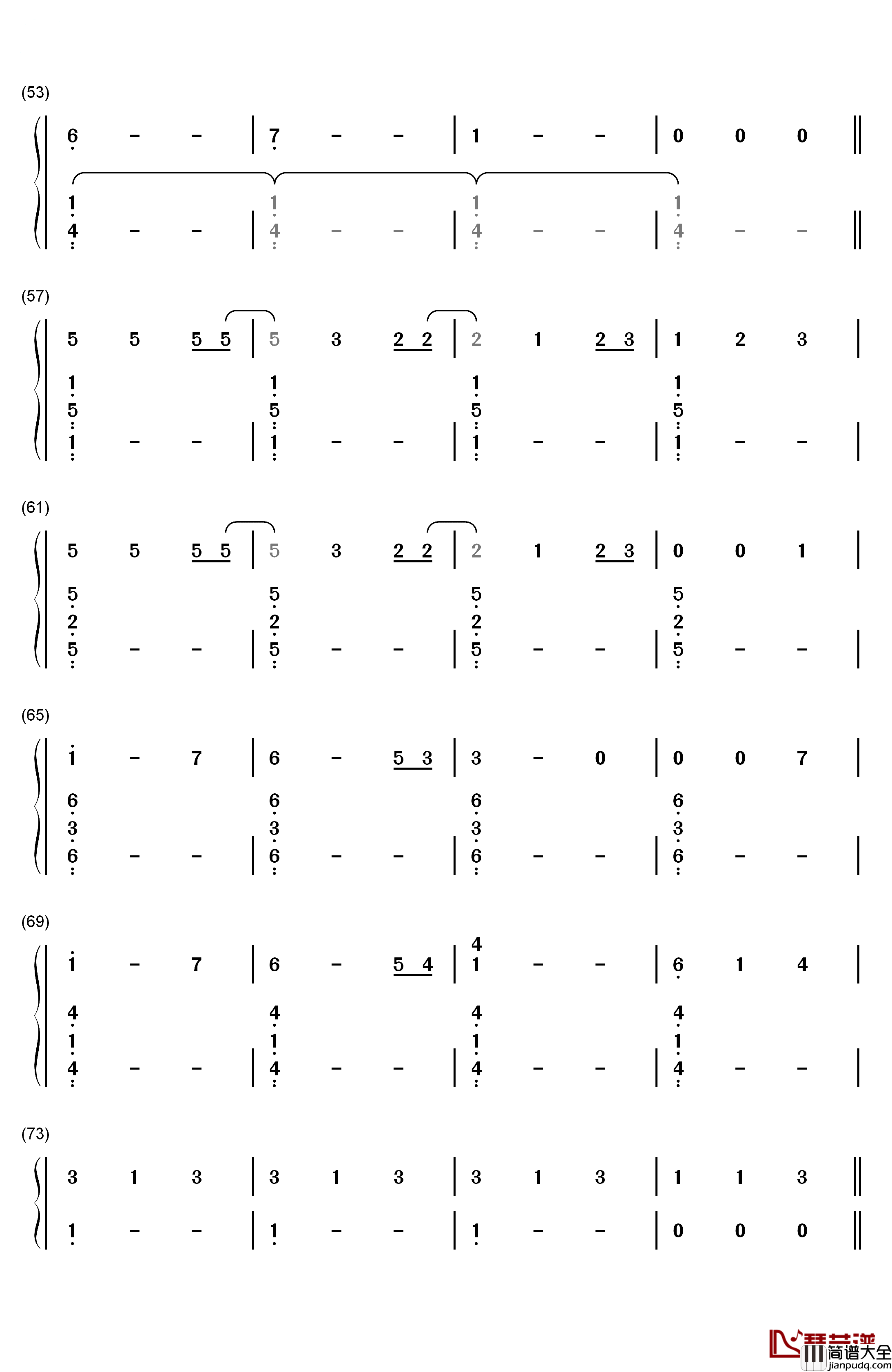 Even_If钢琴简谱_数字双手_MercyMe