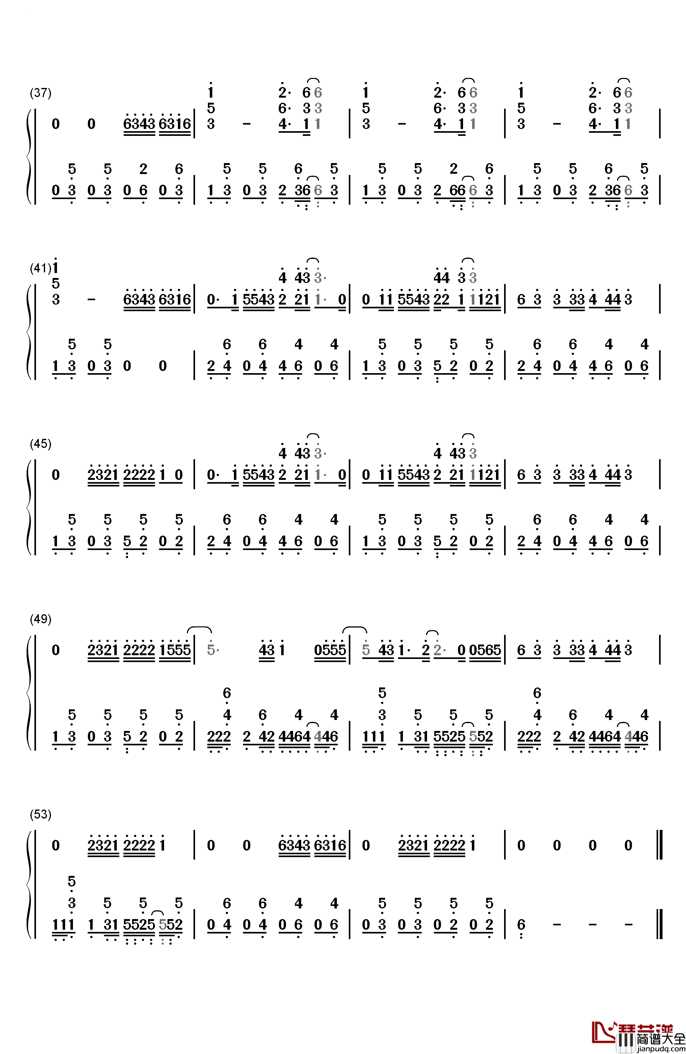 Girl_at_Coachella钢琴简谱_数字双手_Matoma