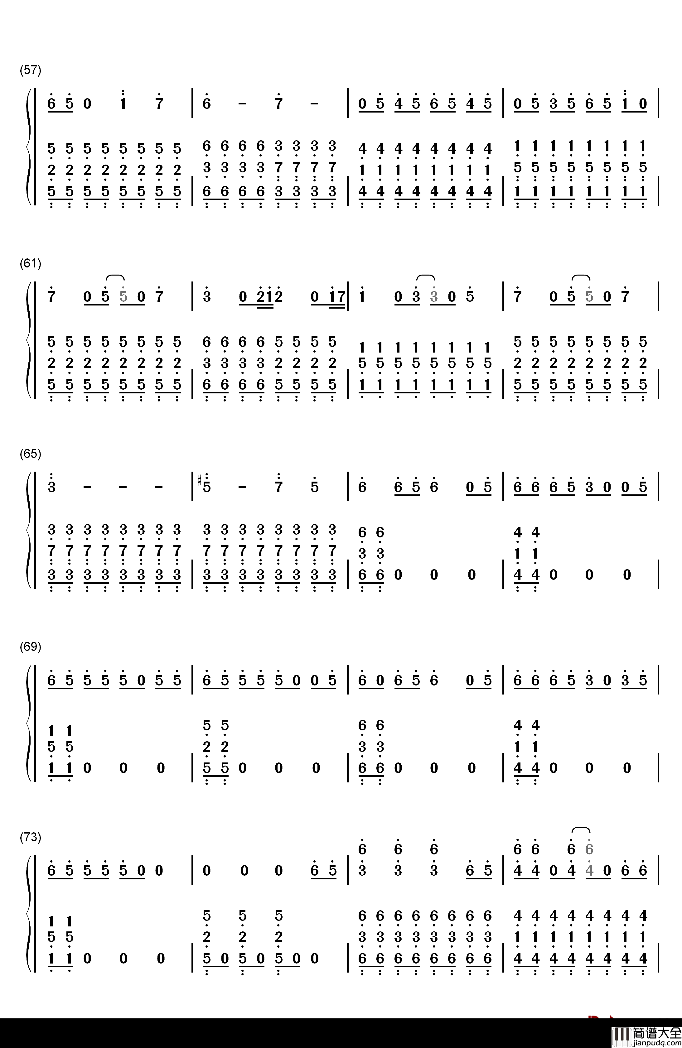 You're_Gonna_Go_Far_Kid钢琴简谱_数字双手_The_Offspring