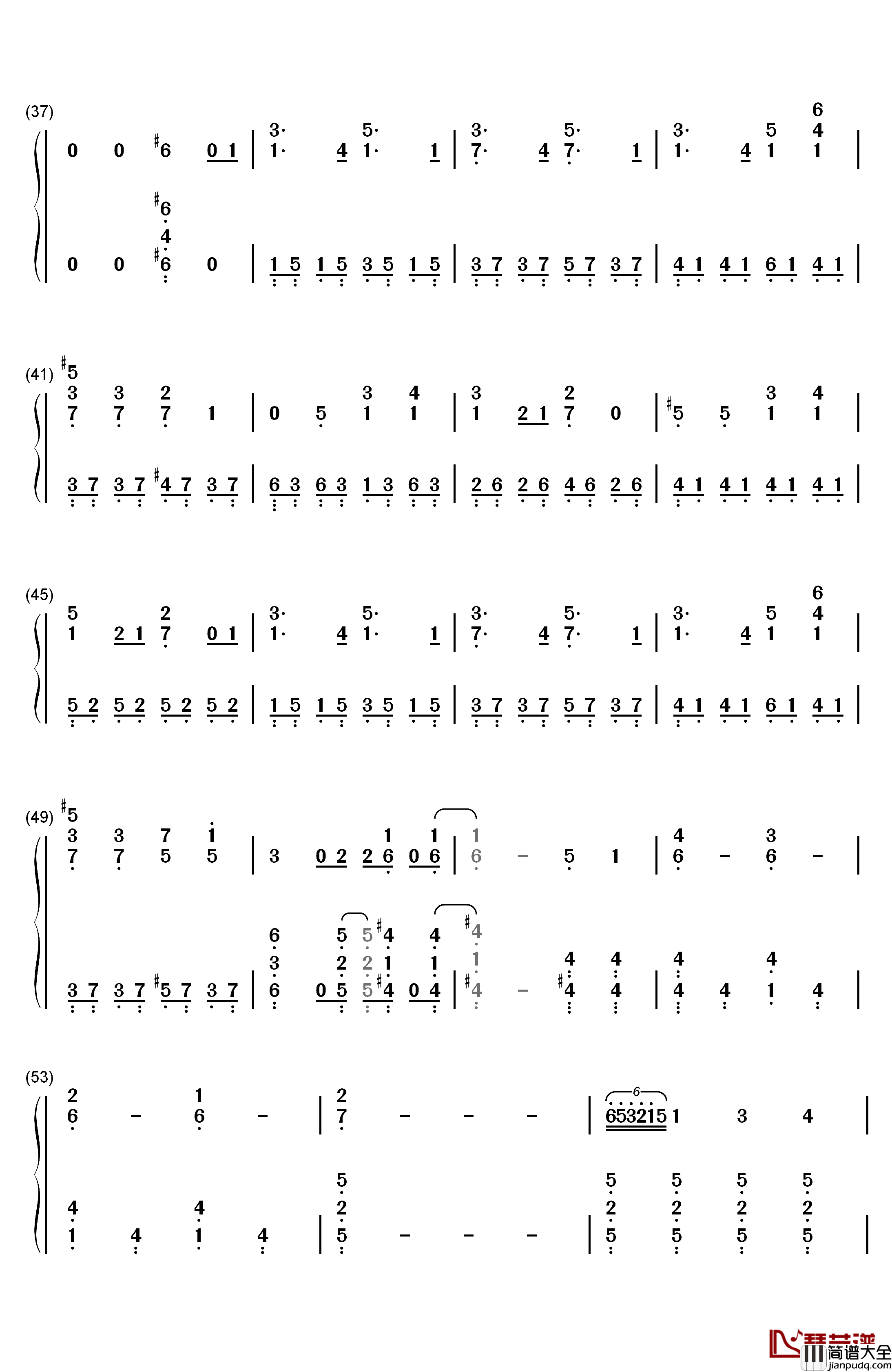 花丸◎日和钢琴简谱_数字双手_大和守安定（市来光弘）_加州清光（增田俊树）