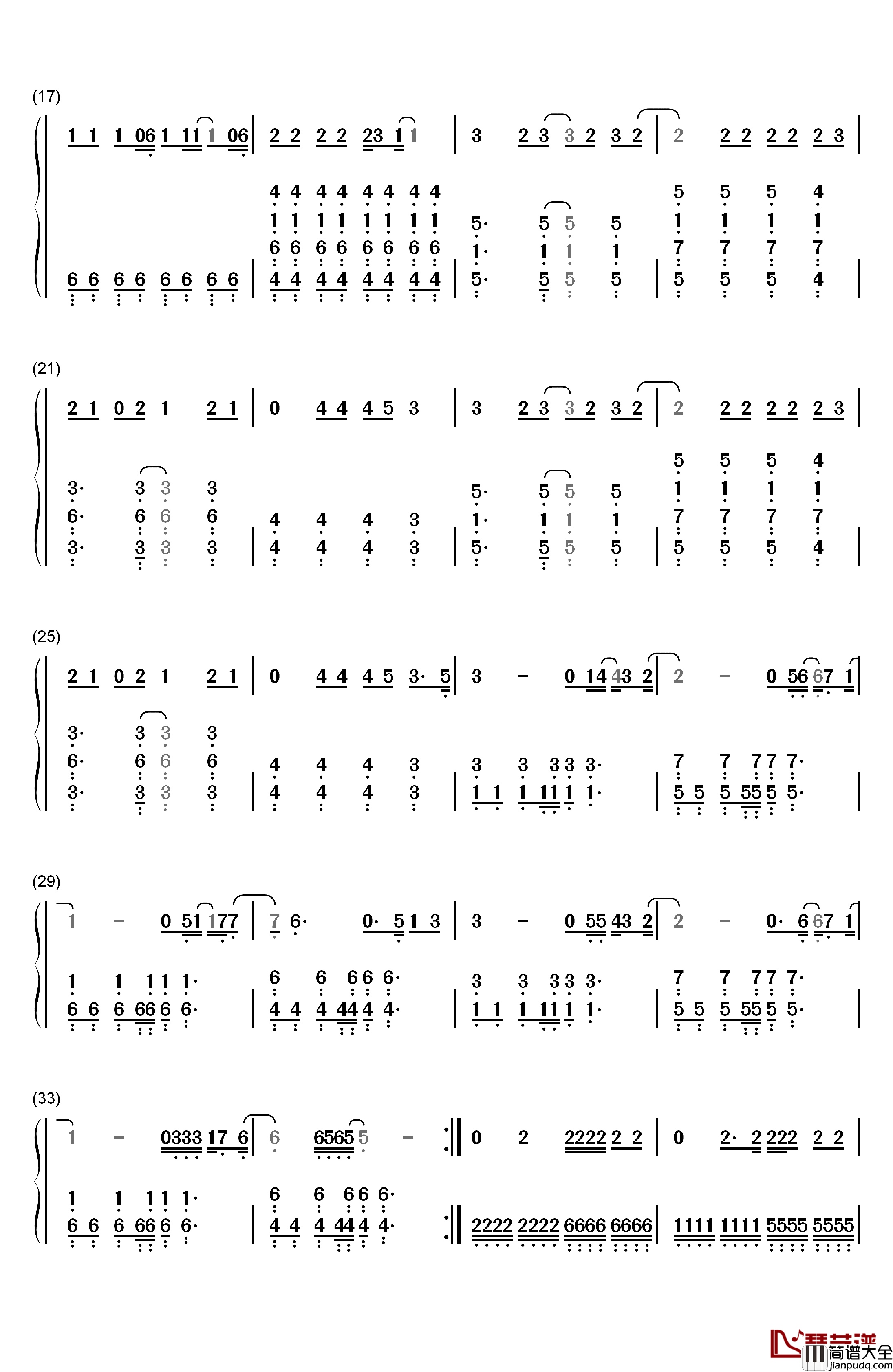 Wish_You_Were_Here钢琴简谱_数字双手_艾薇儿__Avril_Lavigne