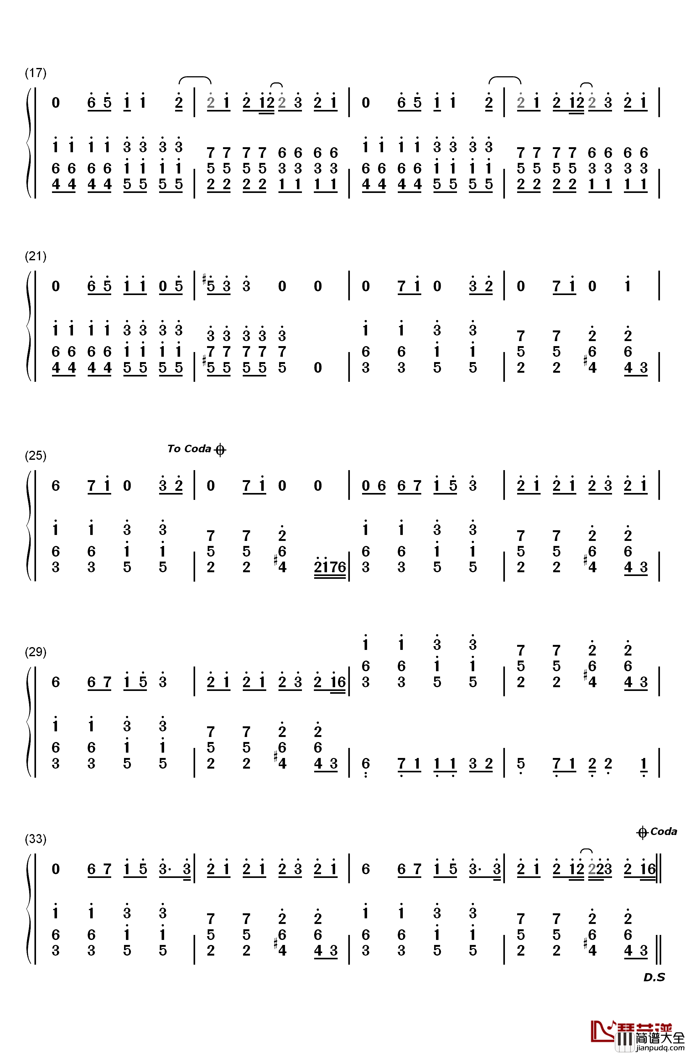 Boulevard_Of_Broken_Dreams钢琴简谱_数字双手_Green_Day