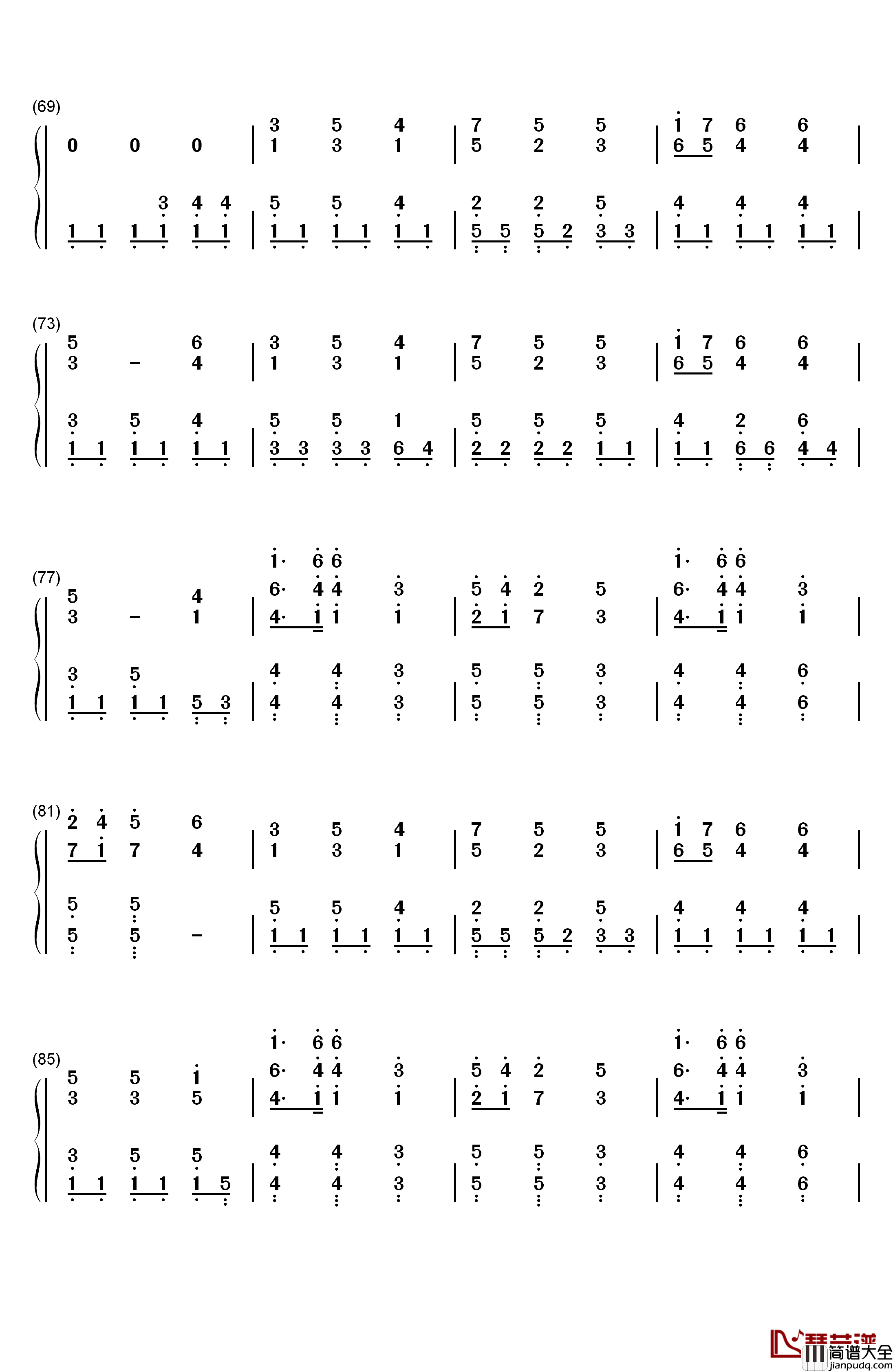 In_Christ_Alone钢琴简谱_数字双手_Owl_City