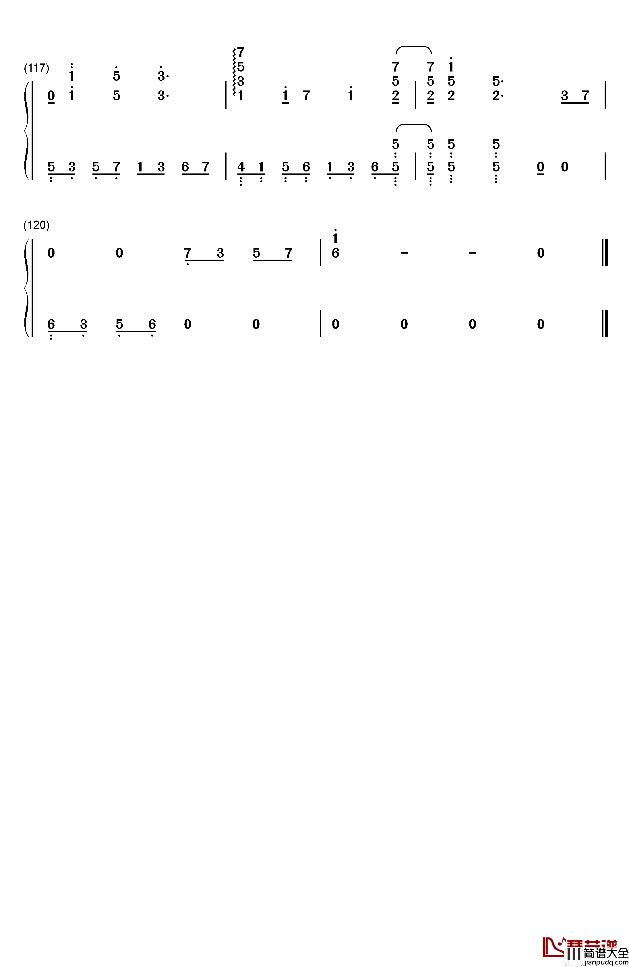 Truth钢琴简谱_数字双手_广桥真纪子