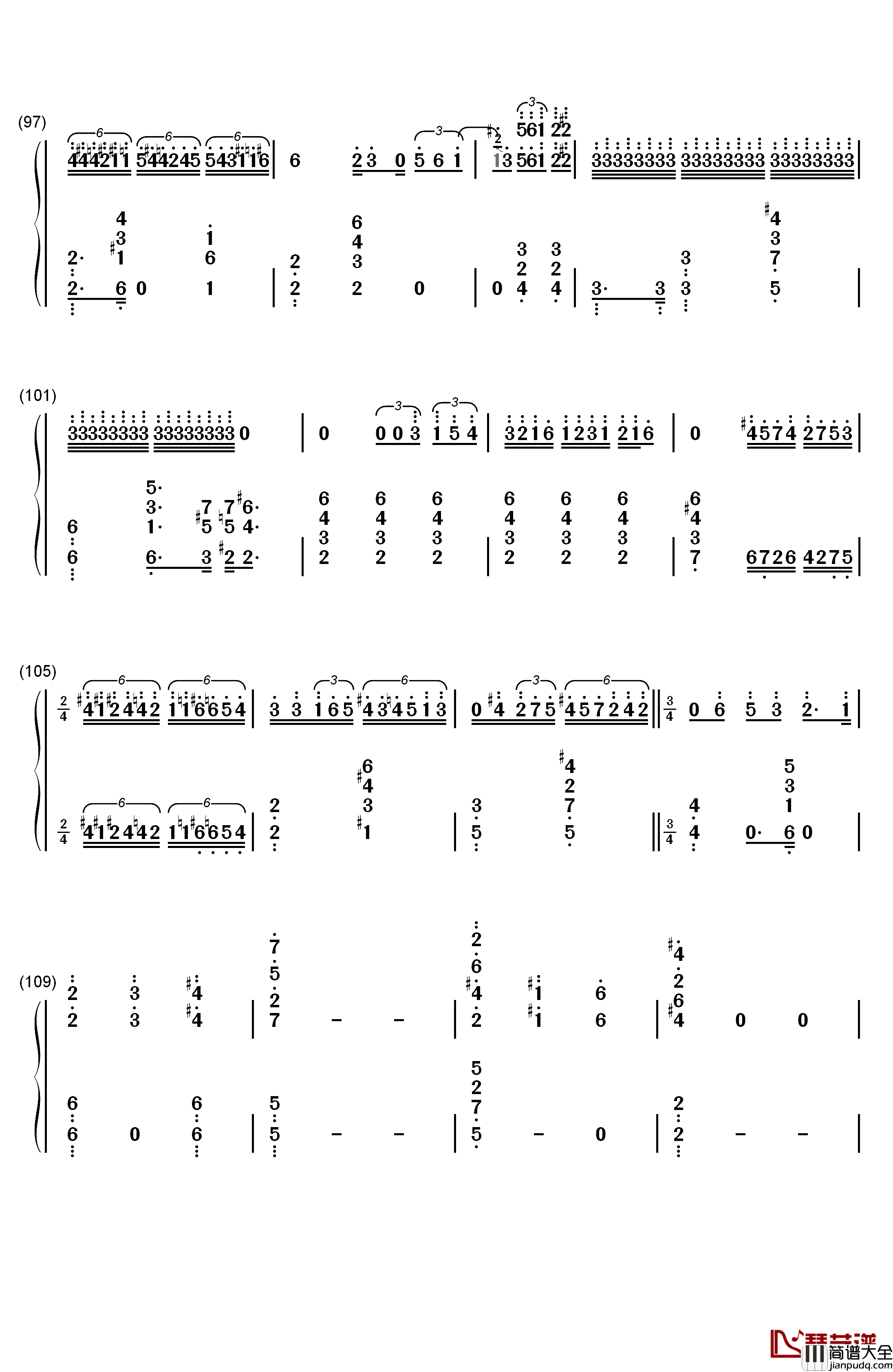 Our_Love钢琴简谱_数字双手_Brian_Culbertson