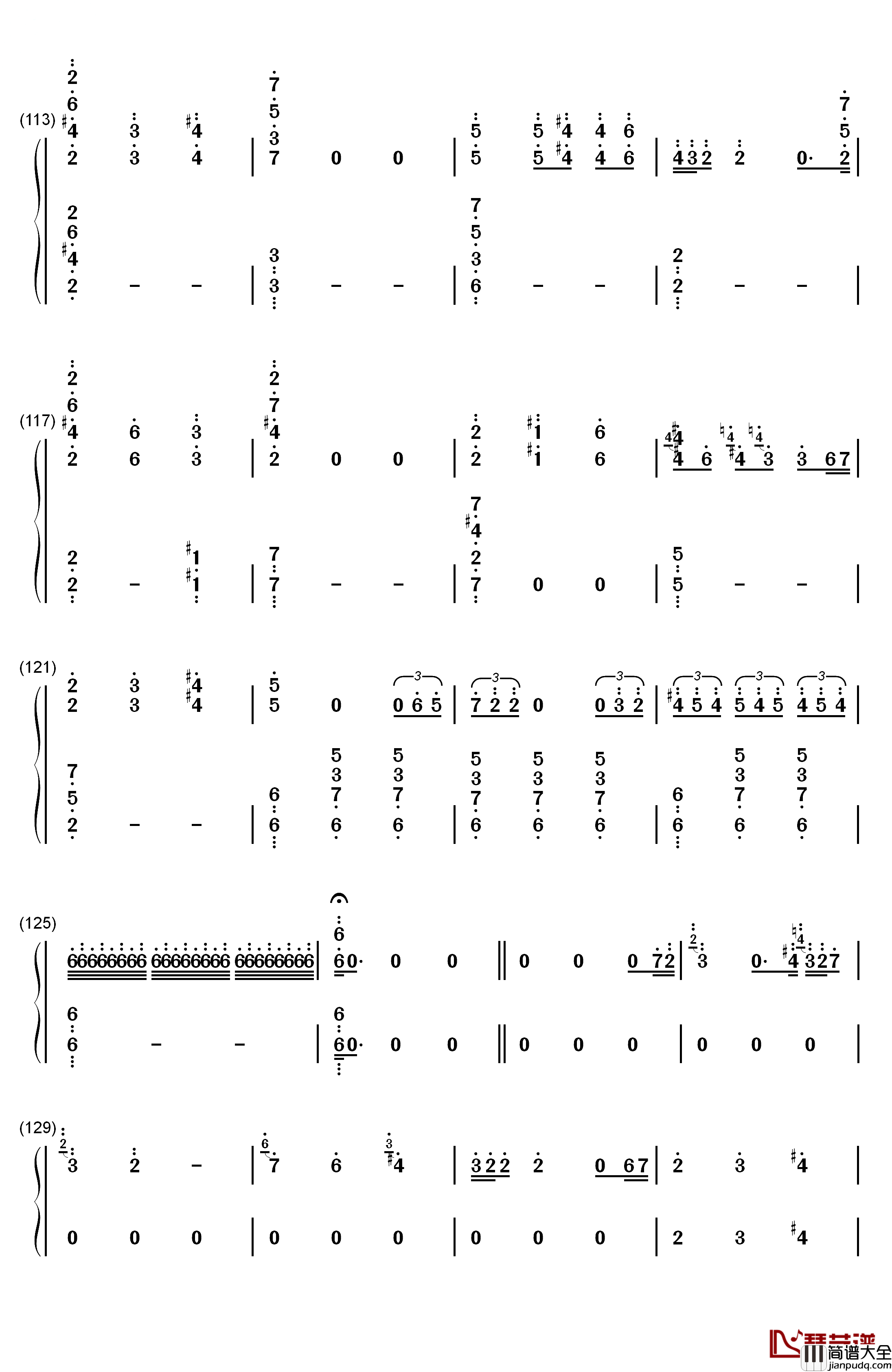 Our_Love钢琴简谱_数字双手_Brian_Culbertson