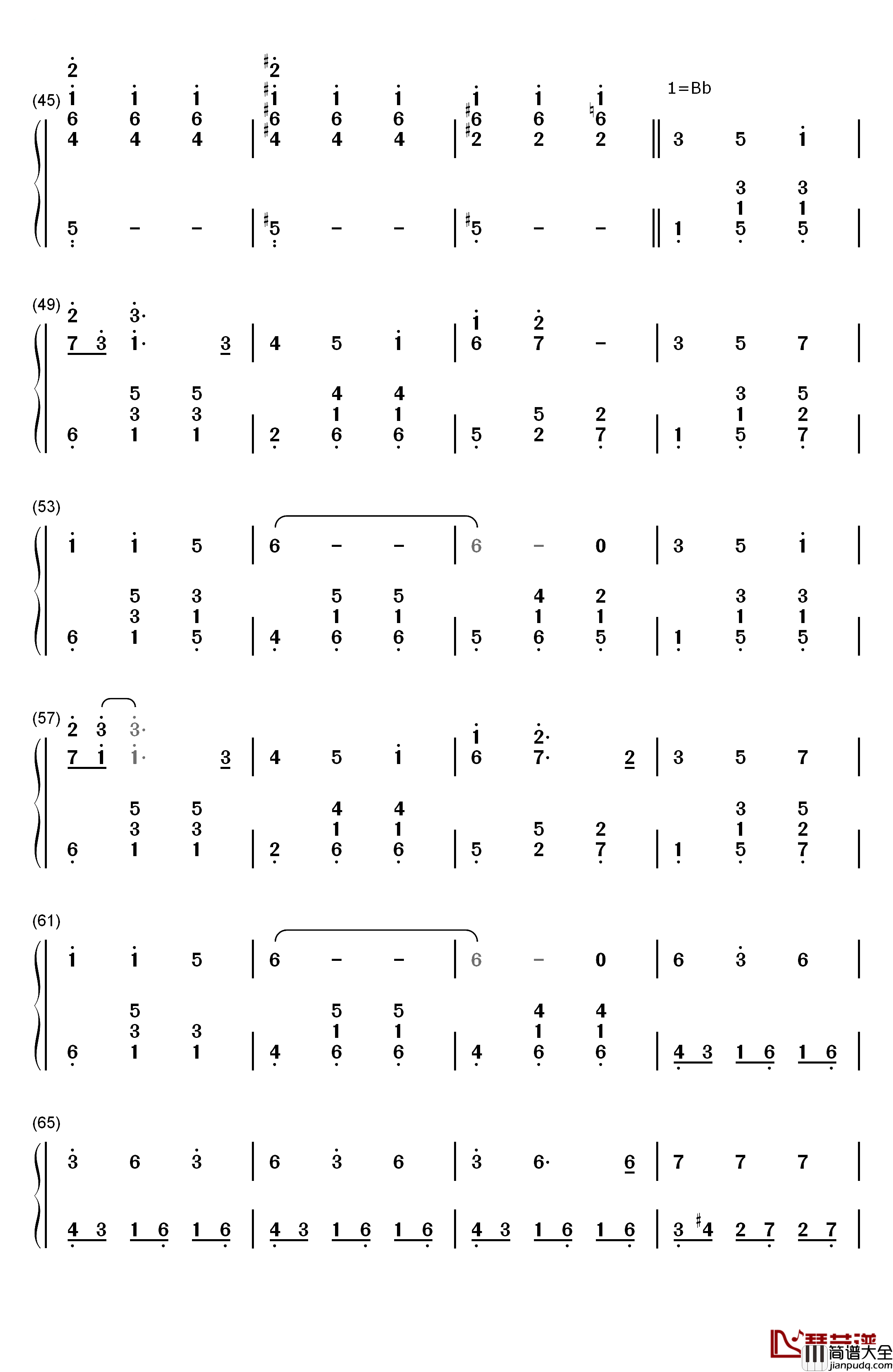 Rainbow_Connection钢琴简谱_数字双手_Kermit_the_Frog