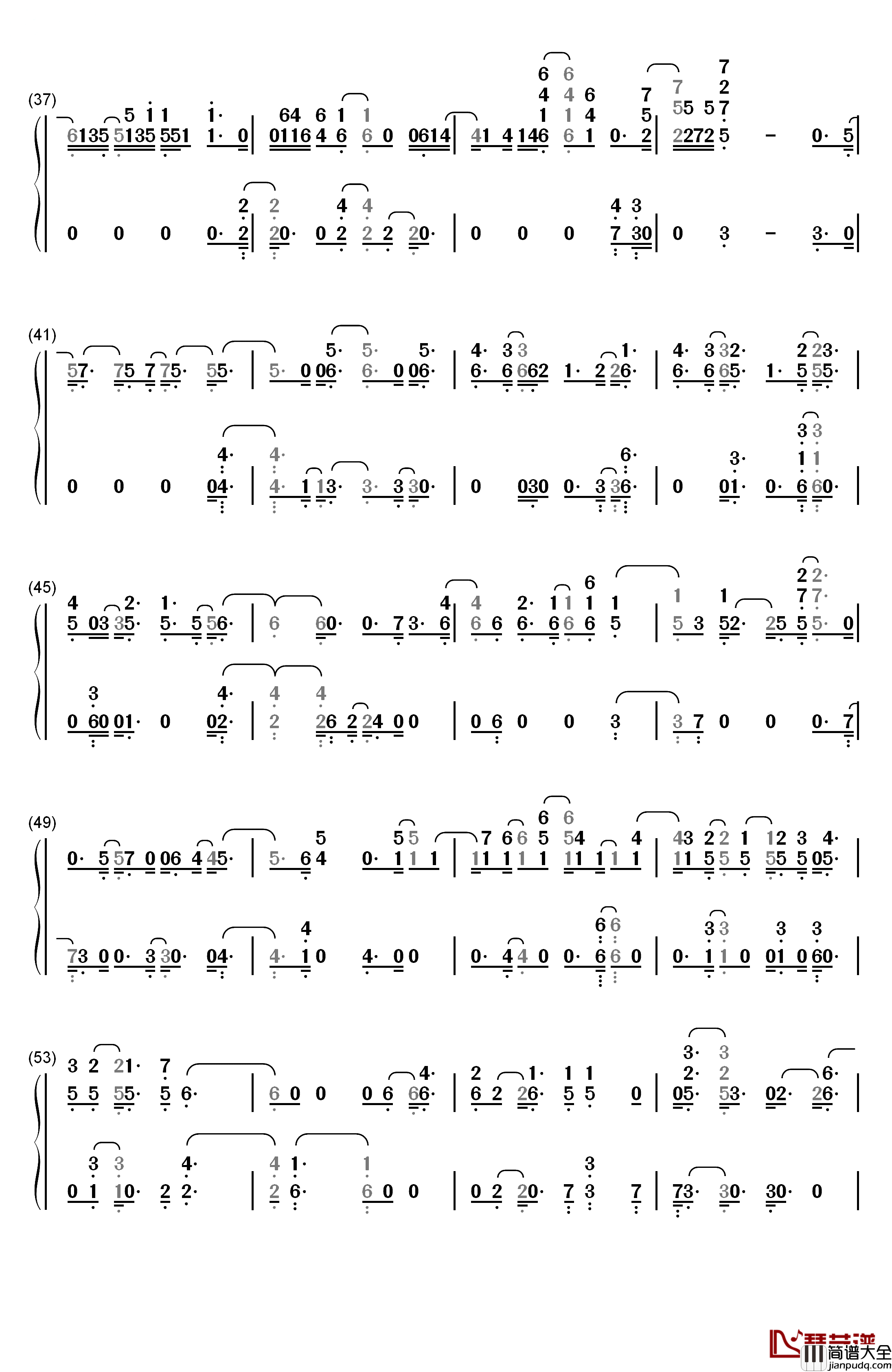 Stay_With_You钢琴简谱_数字双手_Cheat_Codes