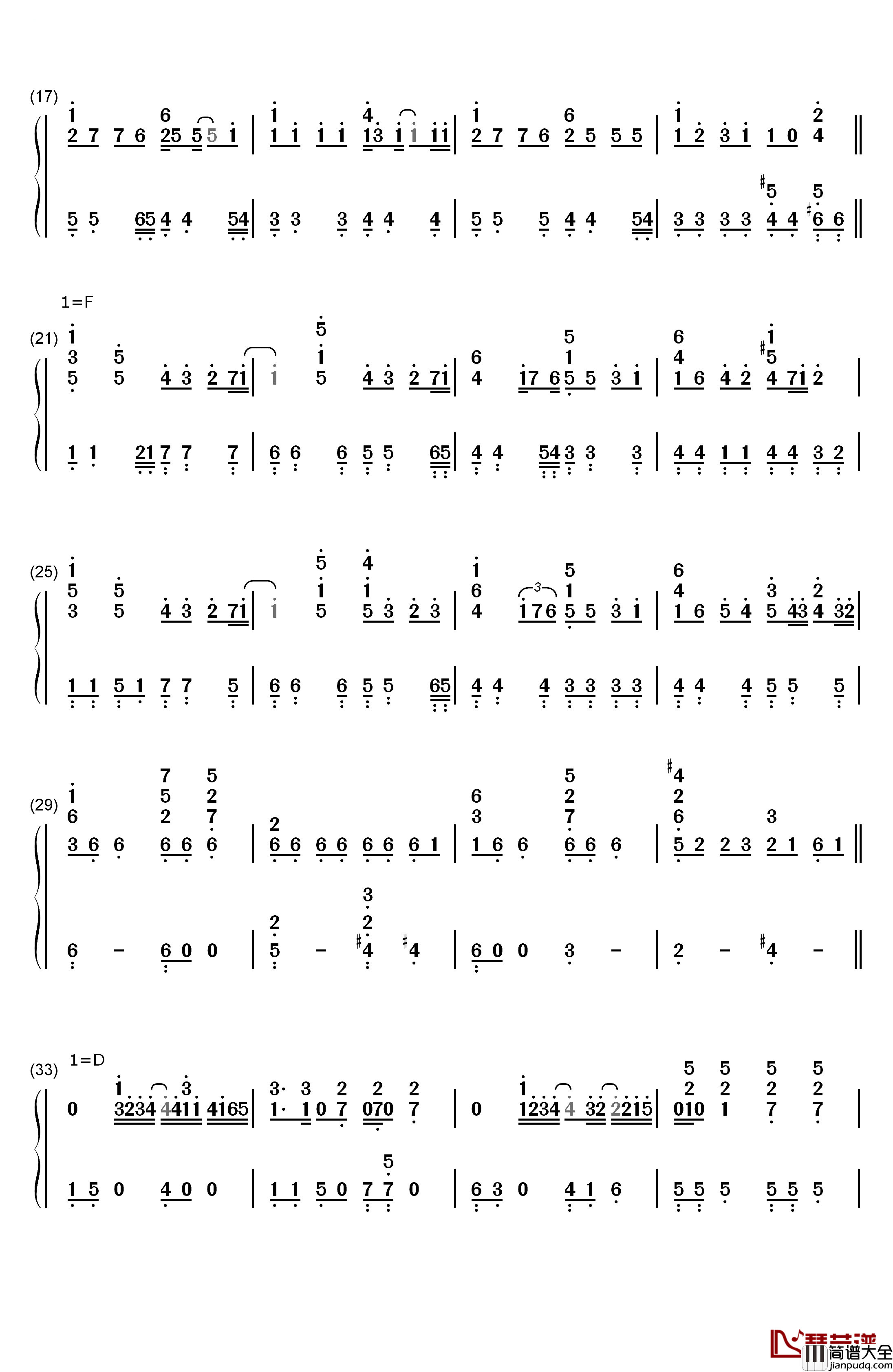 Always钢琴简谱_数字双手_仓木麻衣