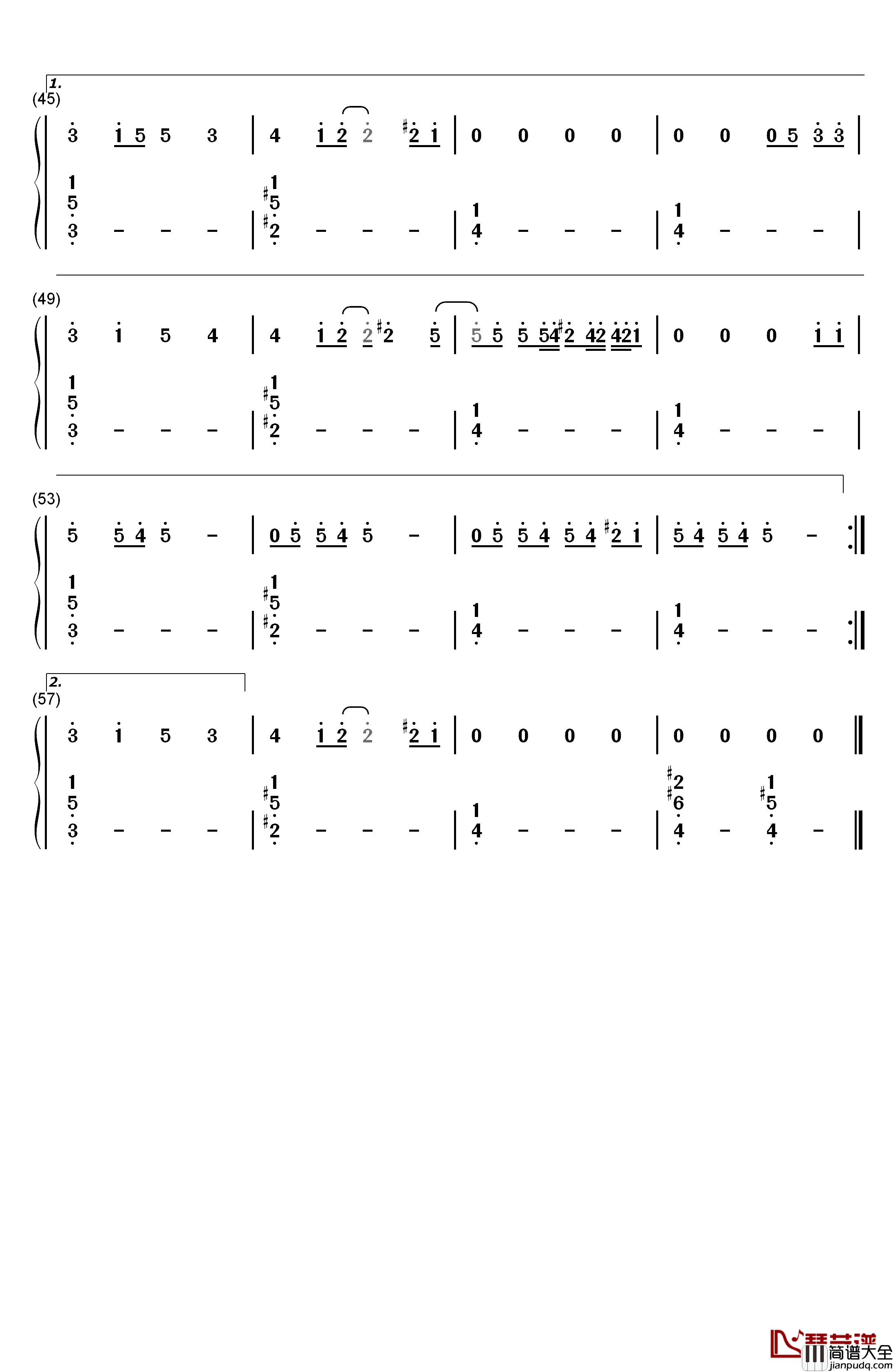Young_and_Menace钢琴简谱_数字双手_Fall_Out_Boy