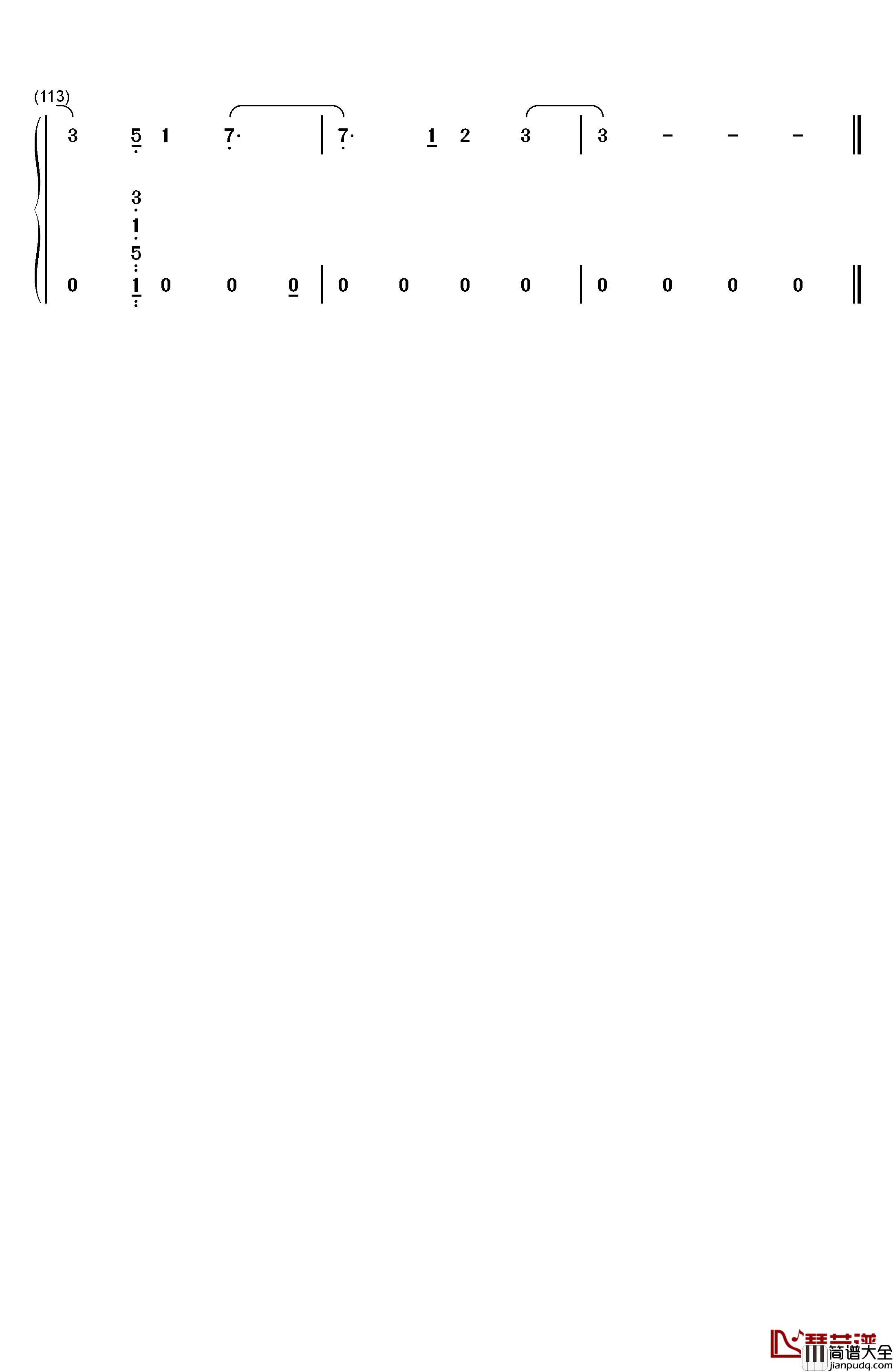 Congratulations钢琴简谱_数字双手_Post_Malone