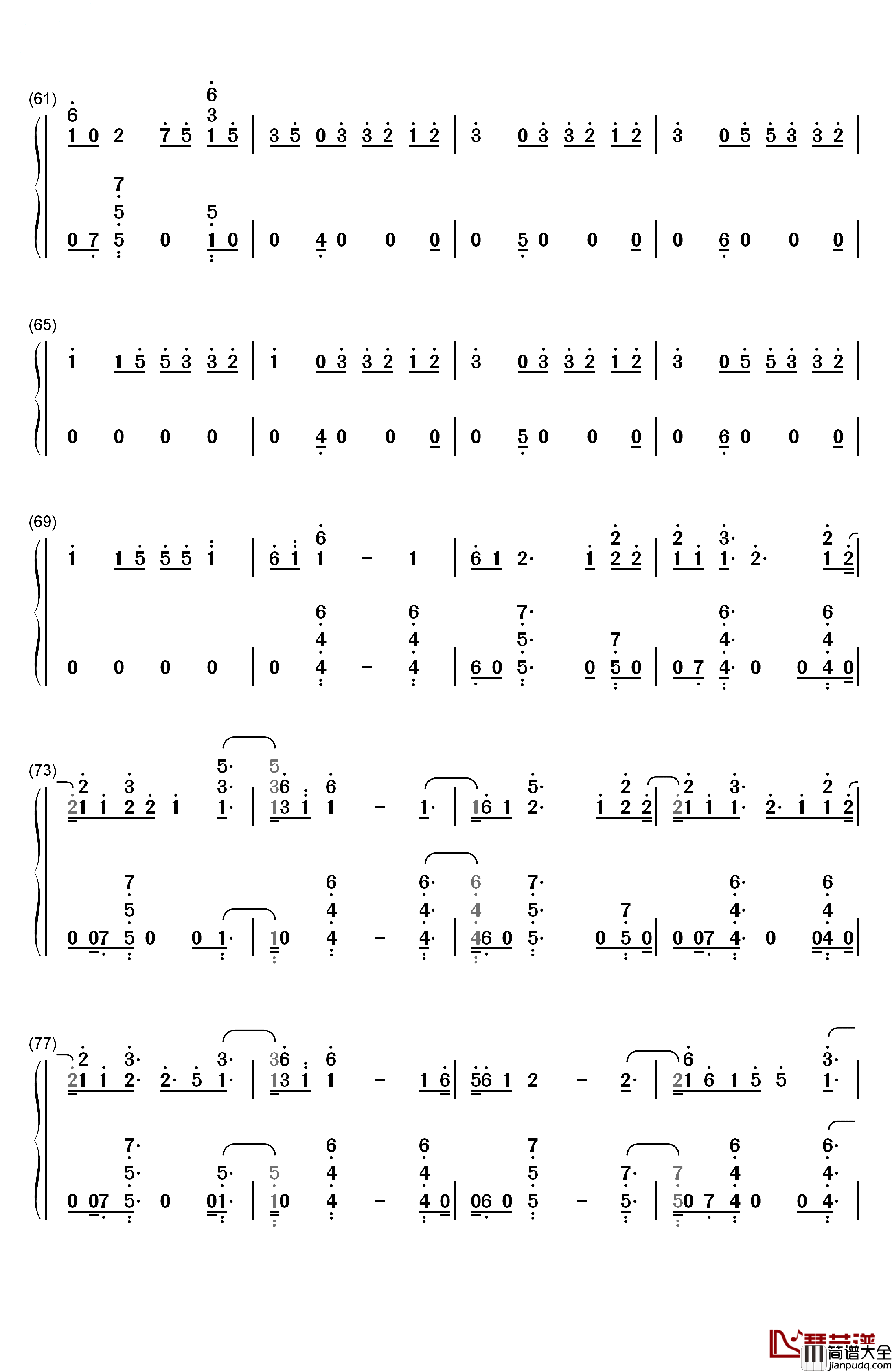 Bad_At_Love钢琴简谱_数字双手_Halsey