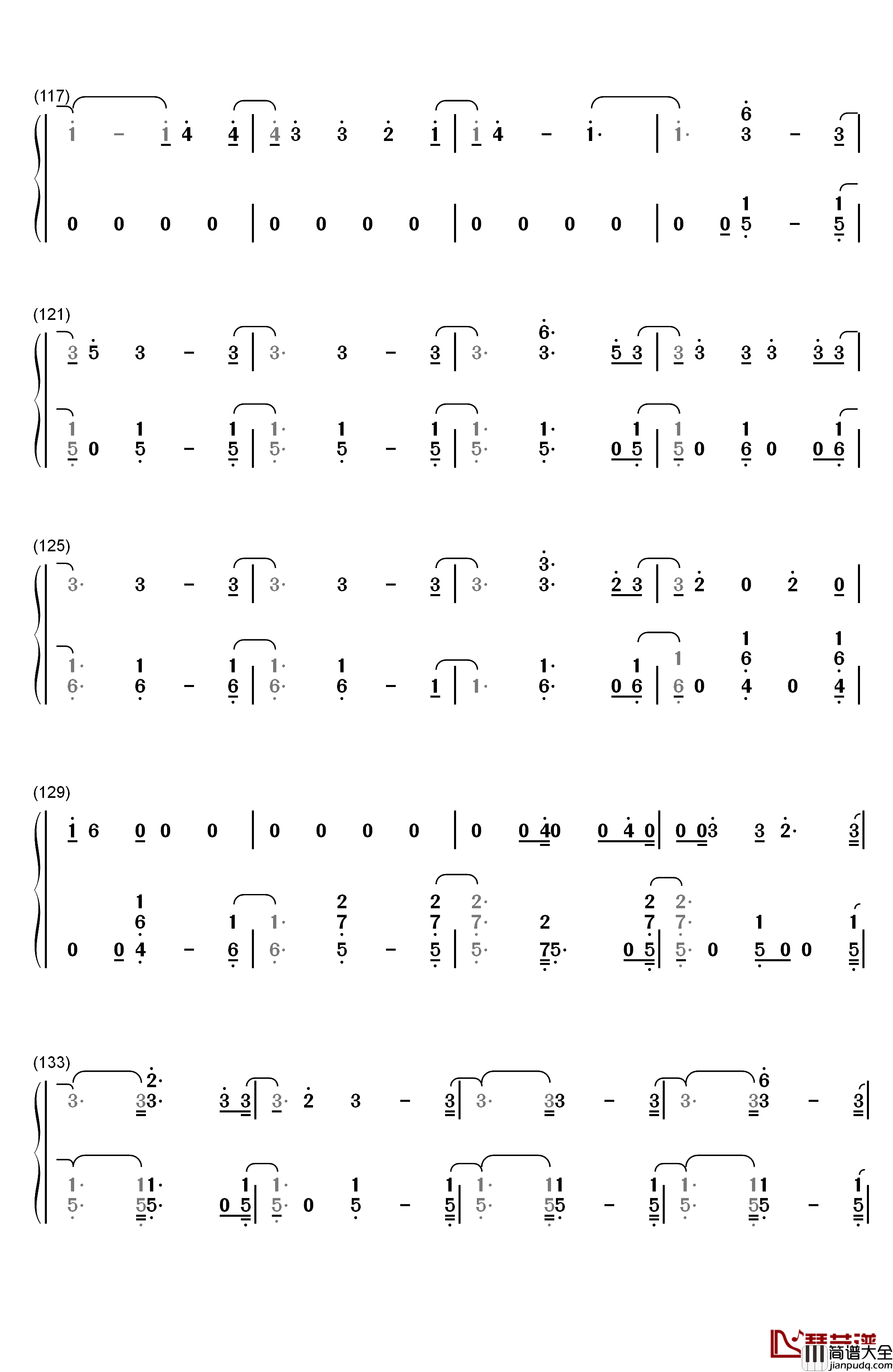 Selfish钢琴简谱_数字双手_Future_ft_Rihanna