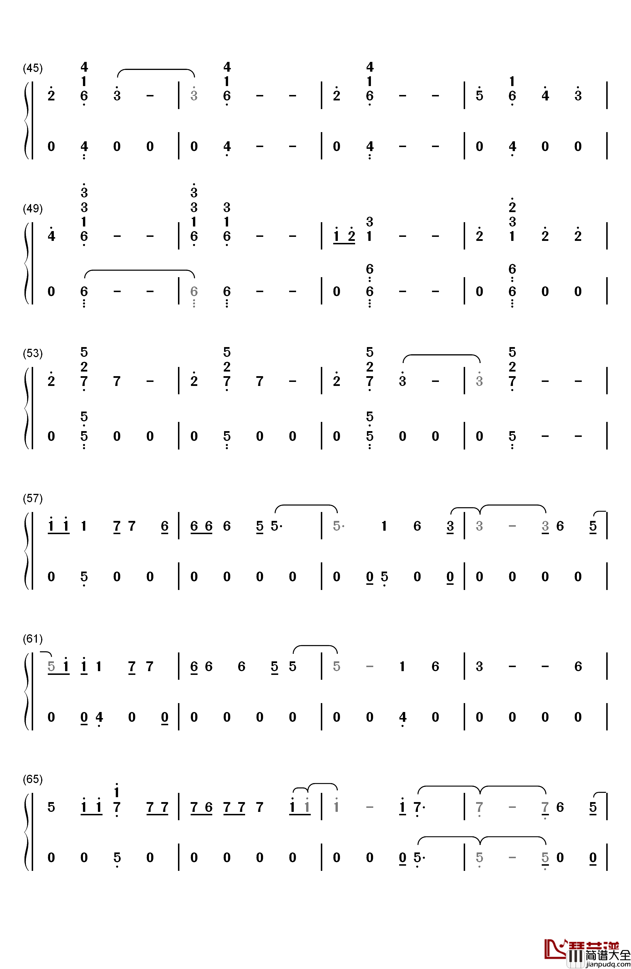 Walking_the_Wire钢琴简谱_数字双手_Imagine_Dragons