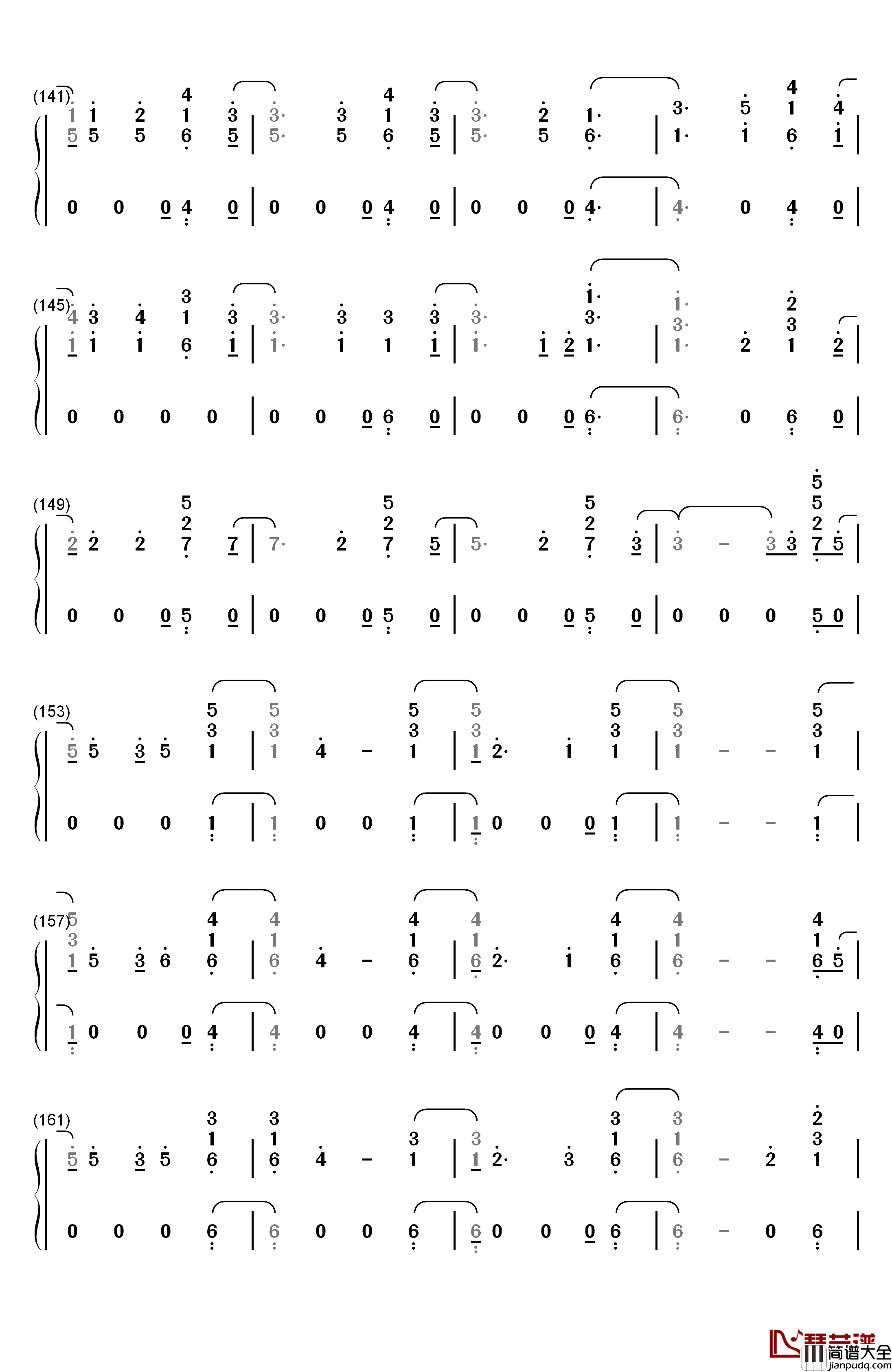 Walking_the_Wire钢琴简谱_数字双手_Imagine_Dragons