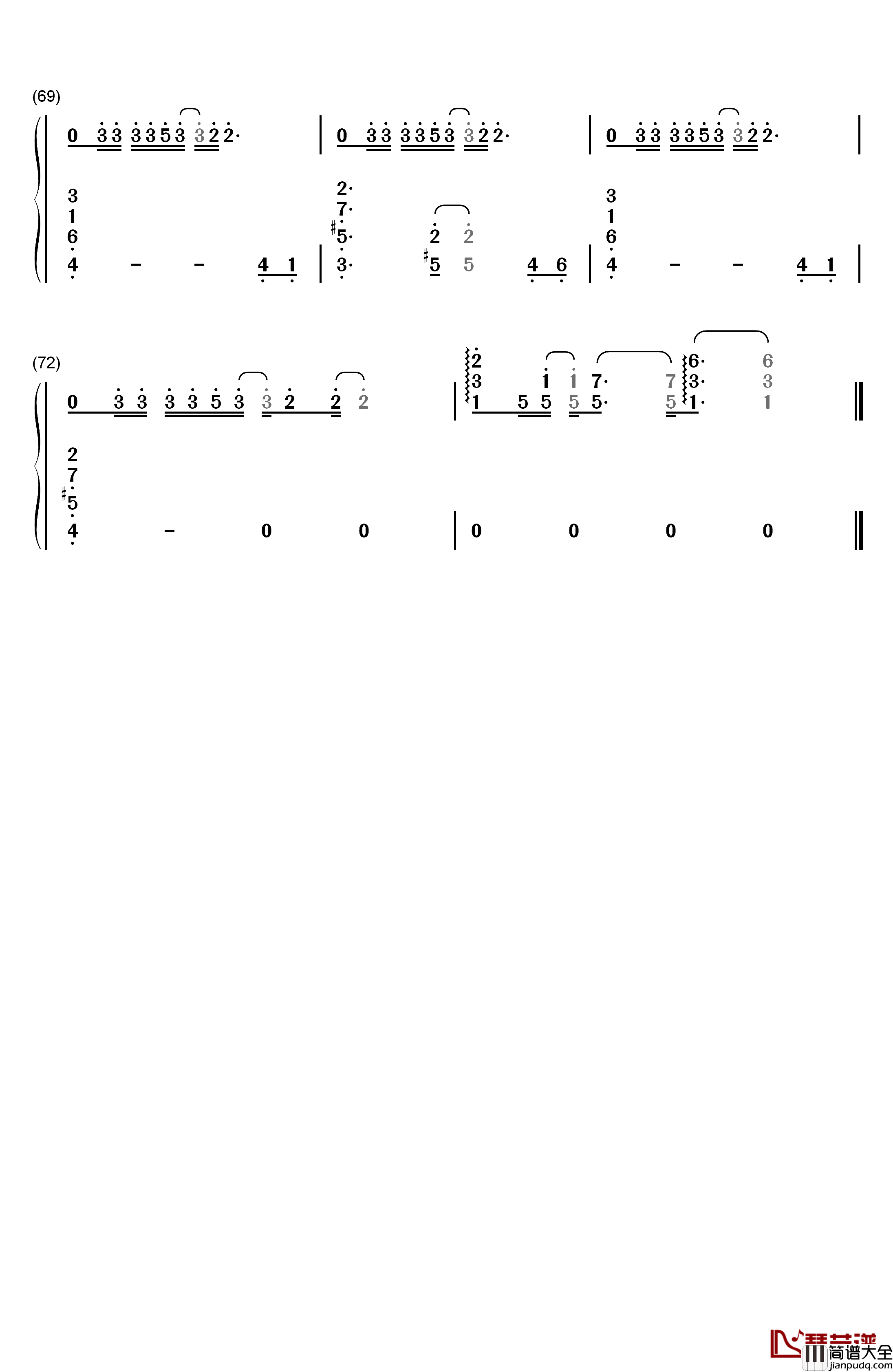 Here_Comes_A_Thought钢琴简谱_数字双手_Rebecca_Sugar