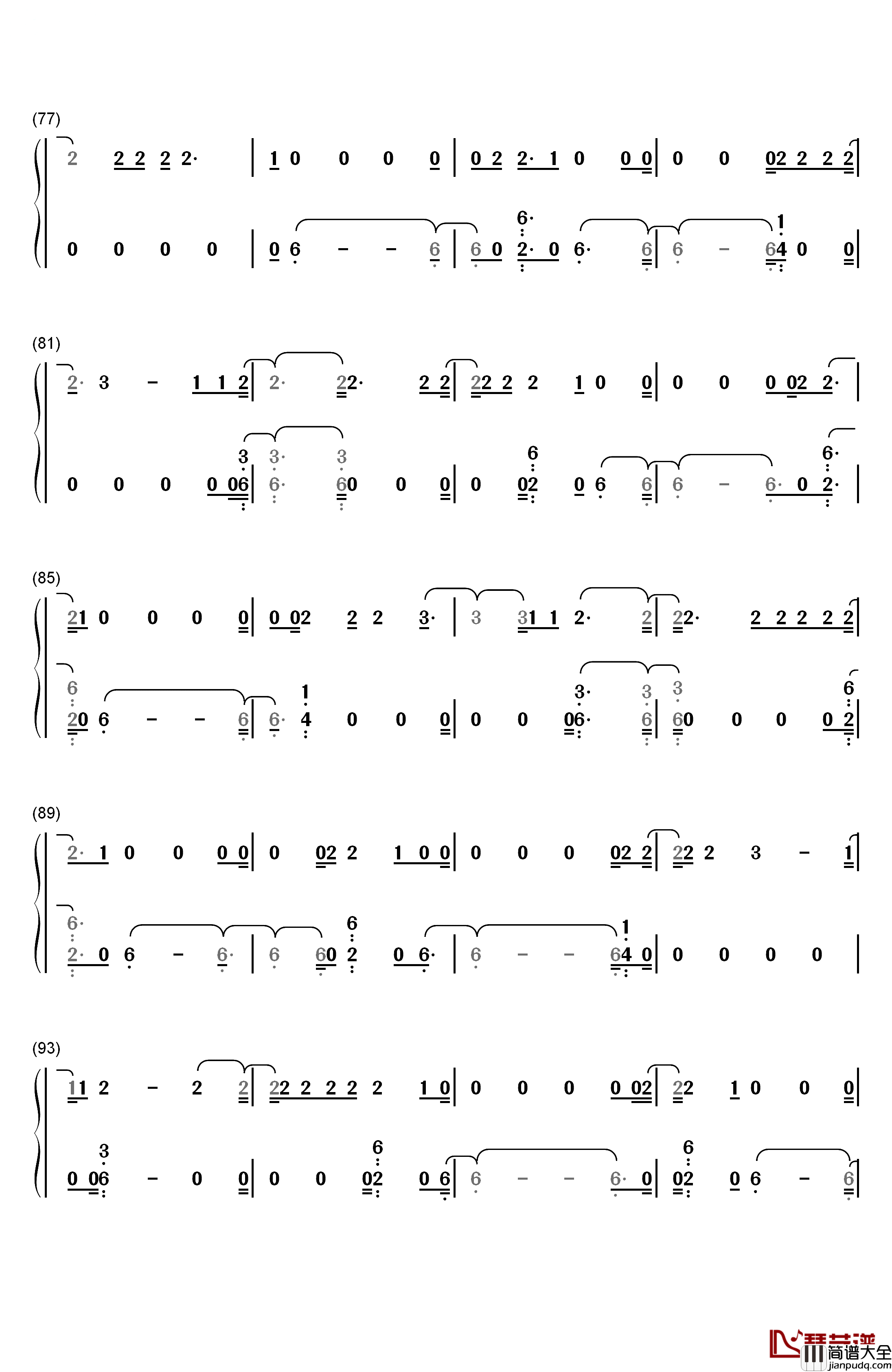 I_Don't_Know_Why钢琴简谱_数字双手_Imagine_Dragons