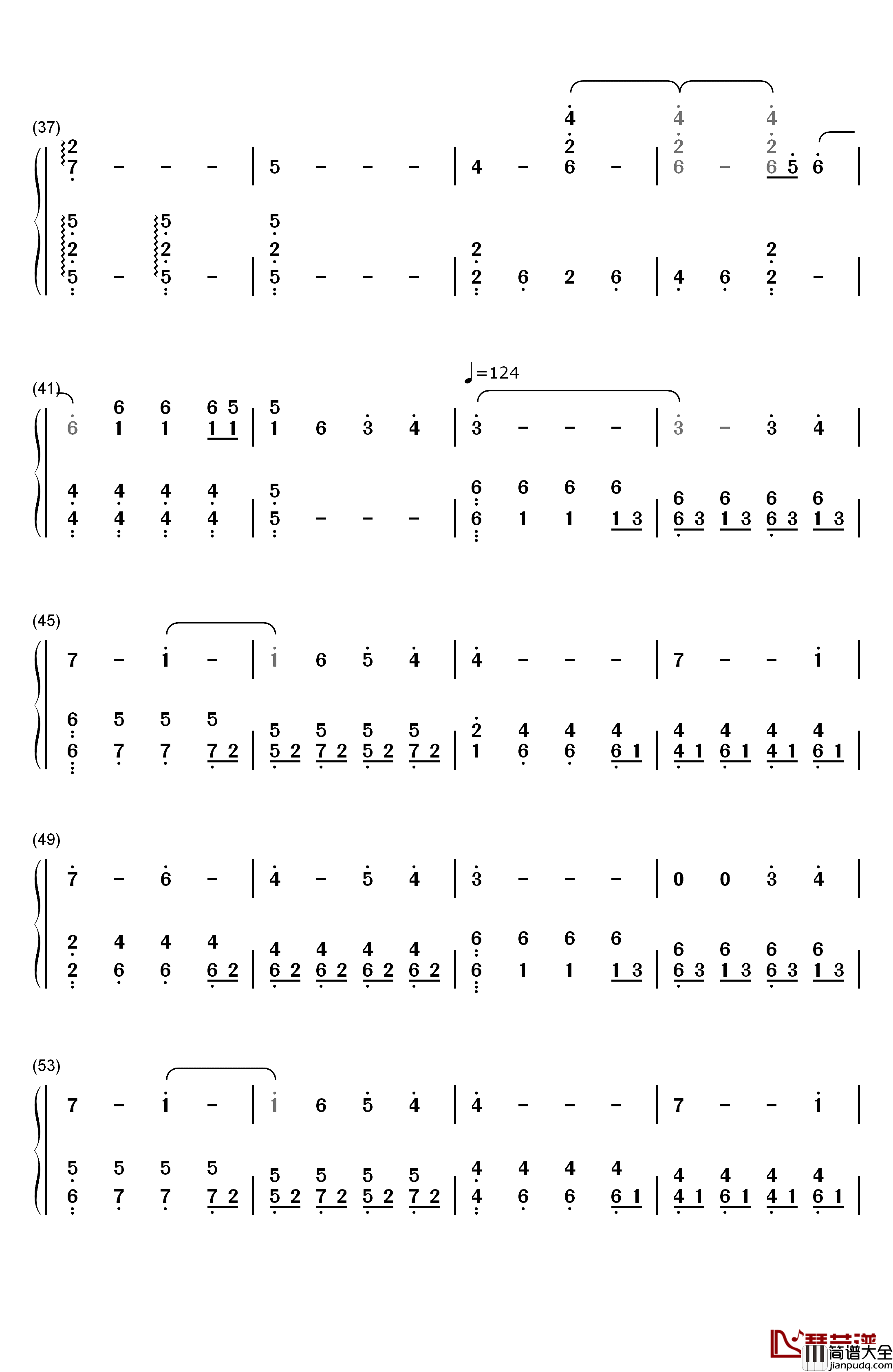Aloy's_Theme钢琴简谱_数字双手_Joris_de_Man