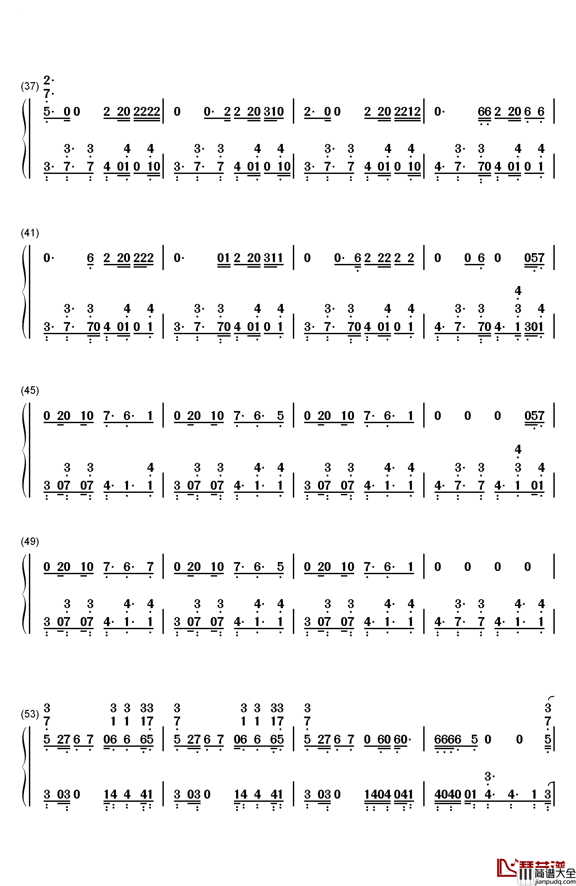 Bon_Appetit钢琴简谱_数字双手_Katy_Perry