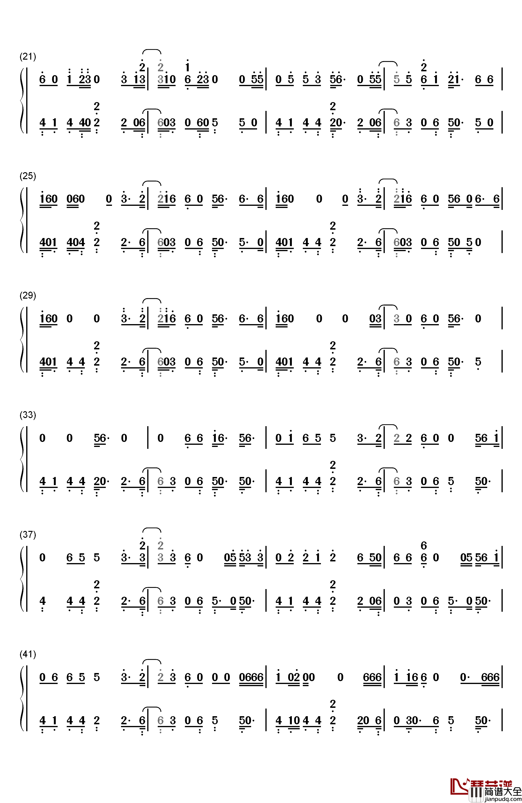 Chillin'_Like_a_Villain钢琴简谱_数字双手_Sofia_Carson_Cameron_Boyce_Booboo_Stewart_Mitchell_Hope