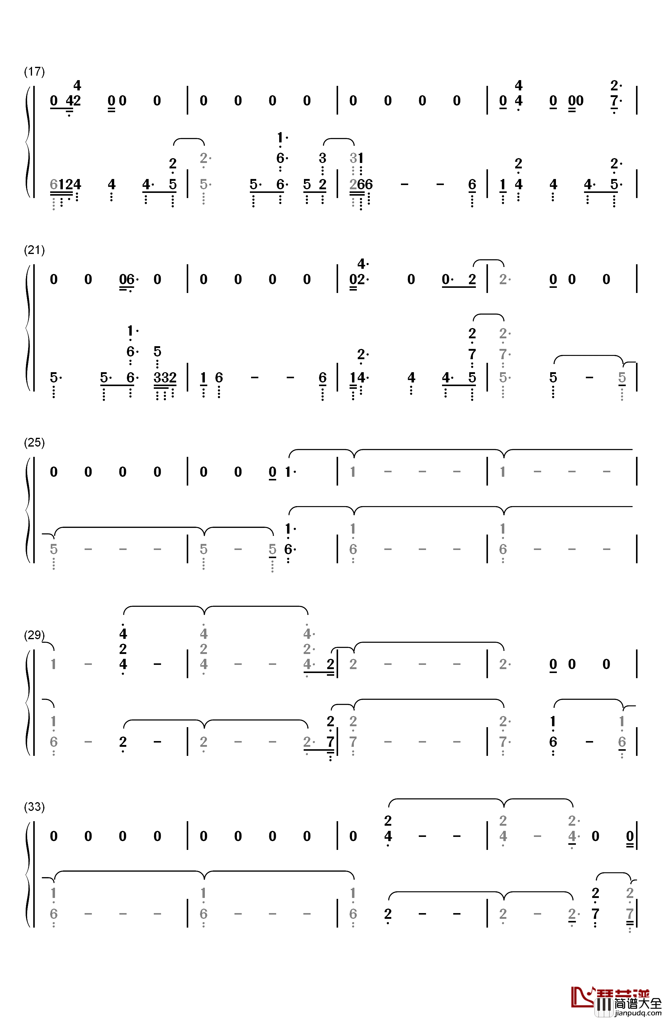 Extra_Luv钢琴简谱_数字双手_Future_ft_YG