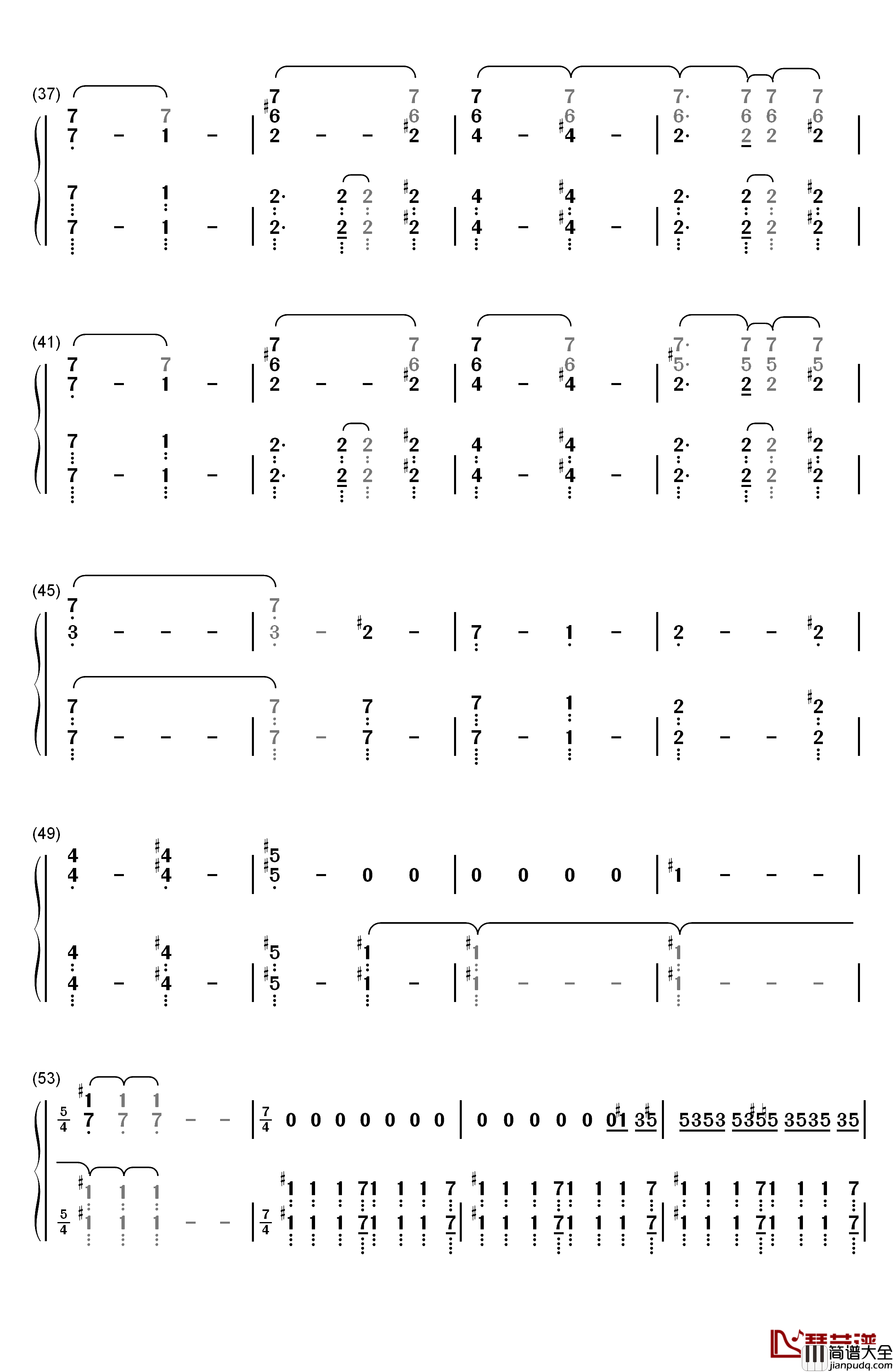 Wonder_Woman's_Wrath钢琴简谱_数字双手_Rupert_Gregson_Williams