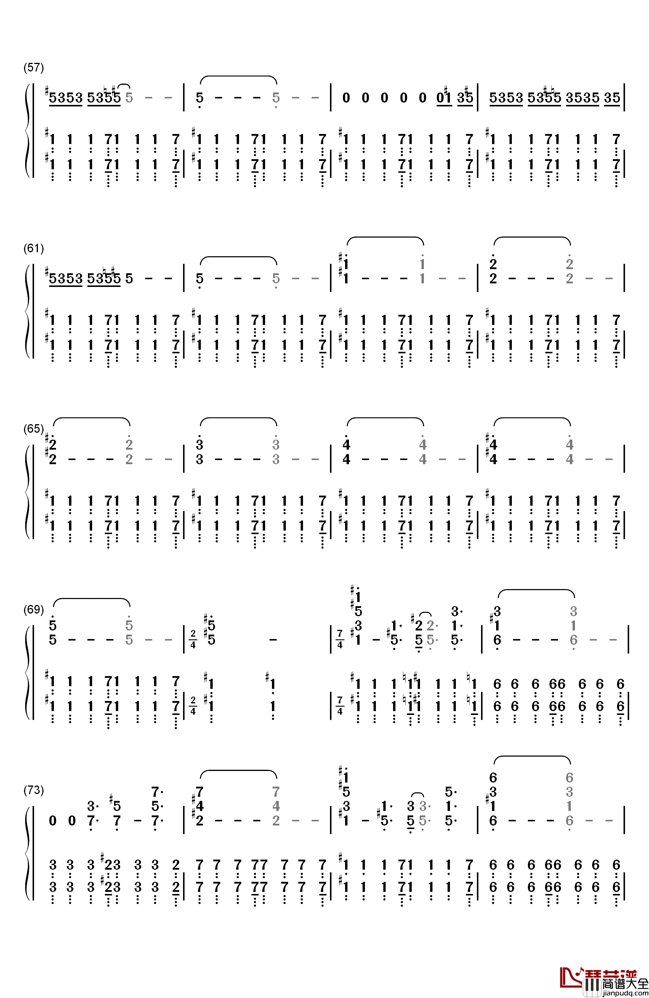 Wonder_Woman's_Wrath钢琴简谱_数字双手_Rupert_Gregson_Williams