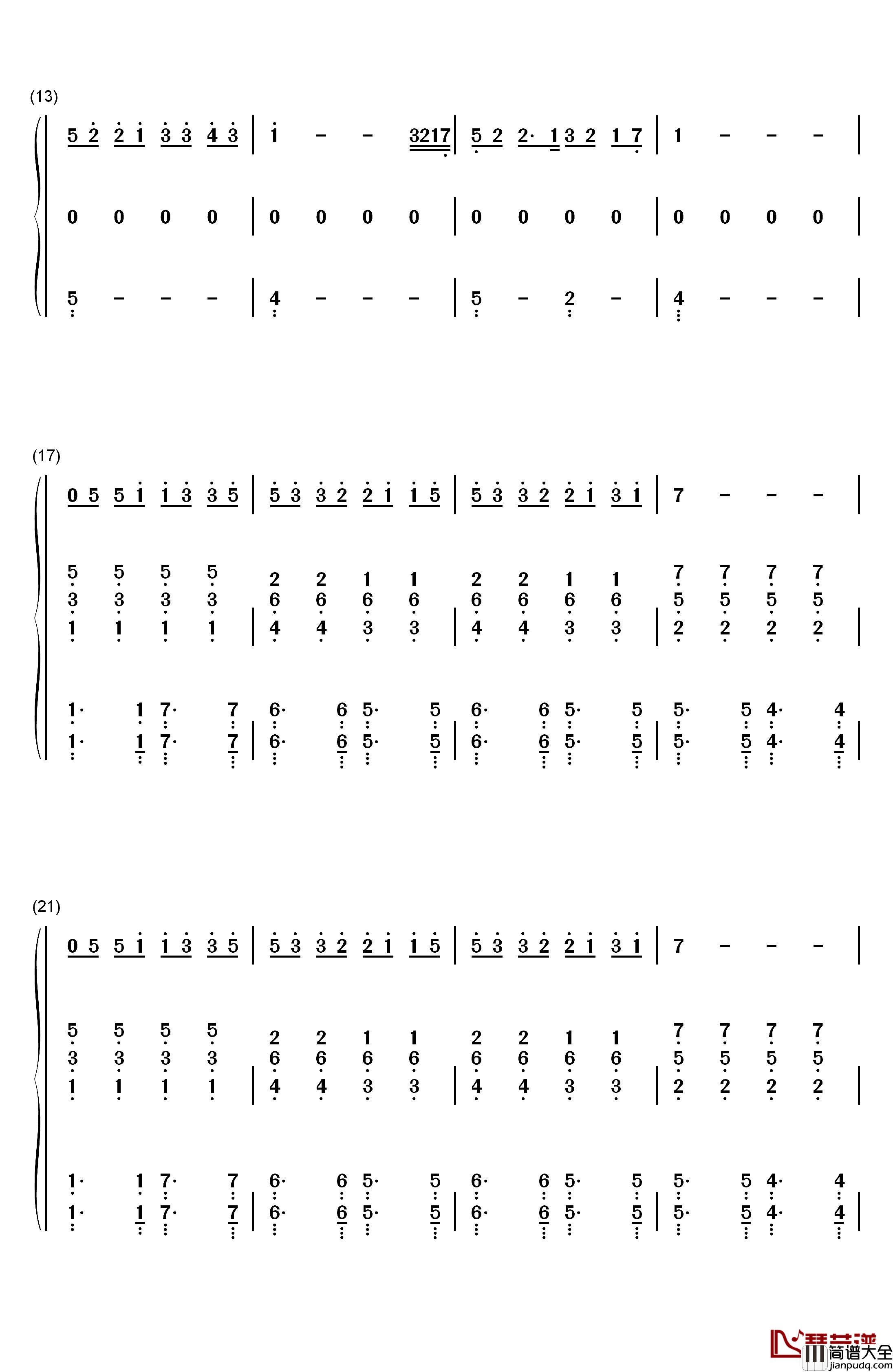 Writer_in_the_Dark钢琴简谱_数字双手_Lorde