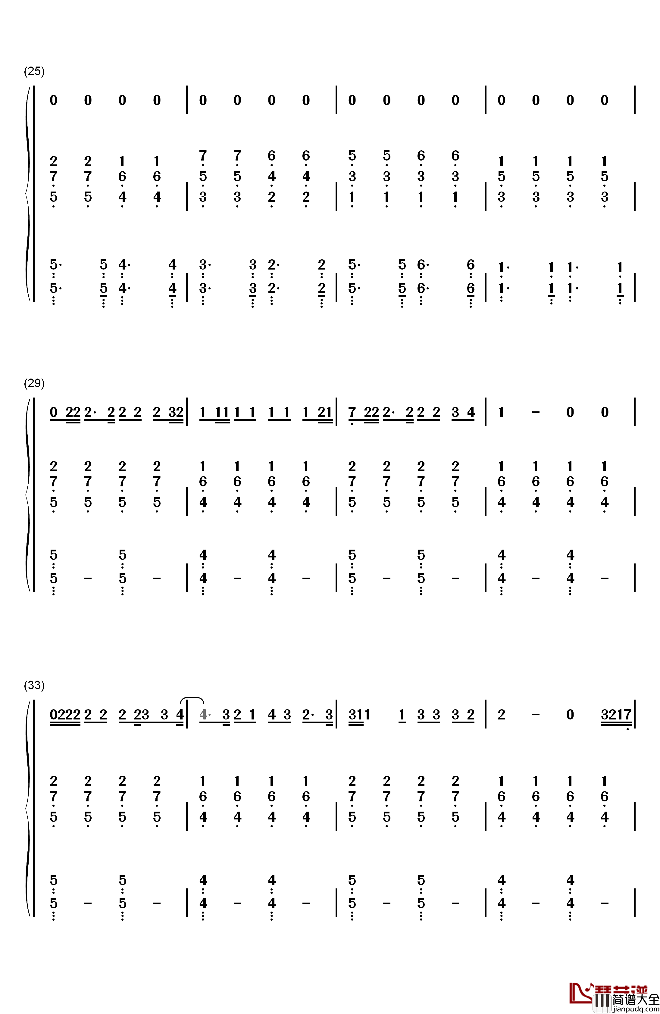 Writer_in_the_Dark钢琴简谱_数字双手_Lorde