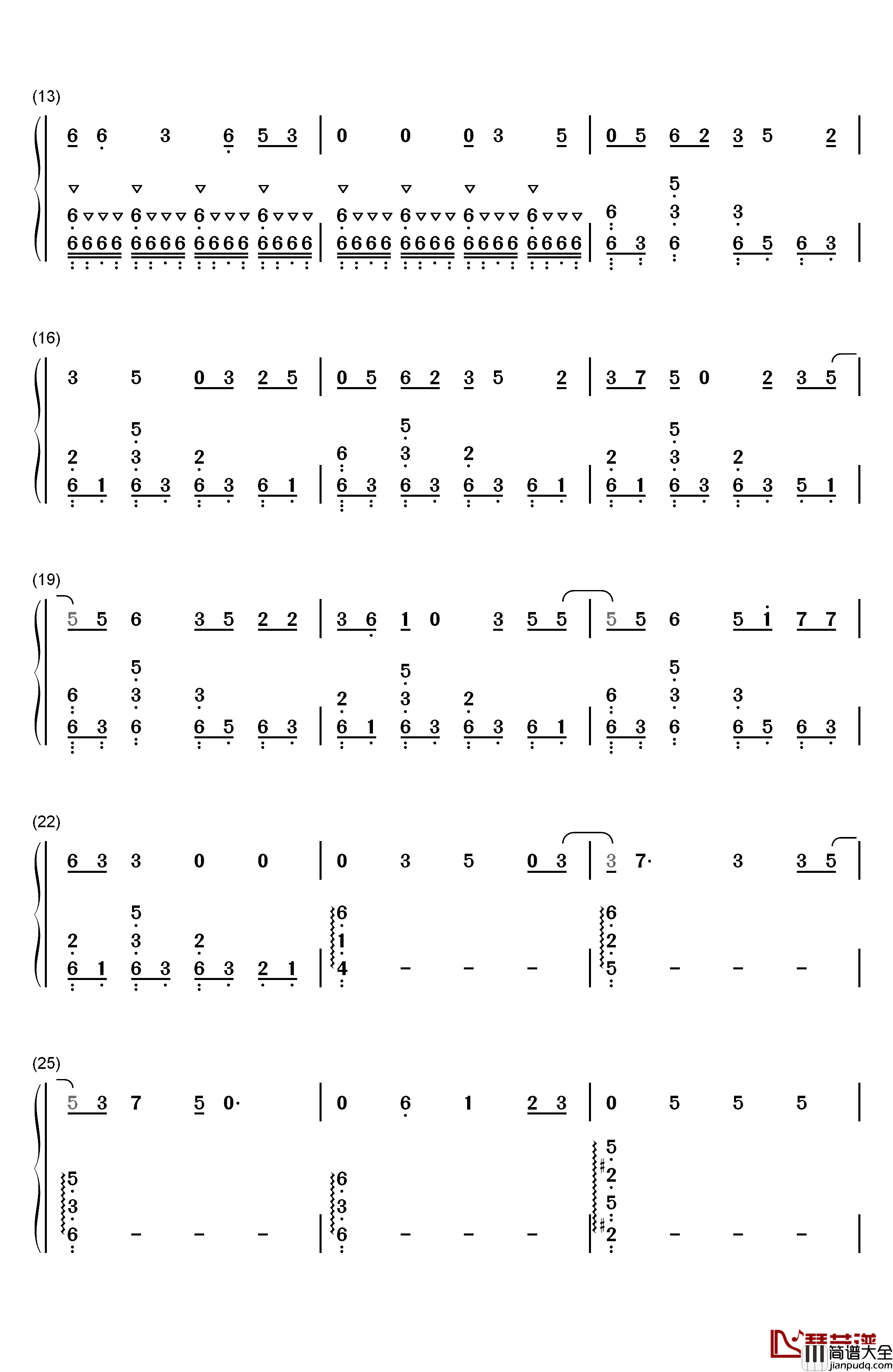 X.U.钢琴简谱_数字双手_SawanoHiroyuki[nZk]:Gemie