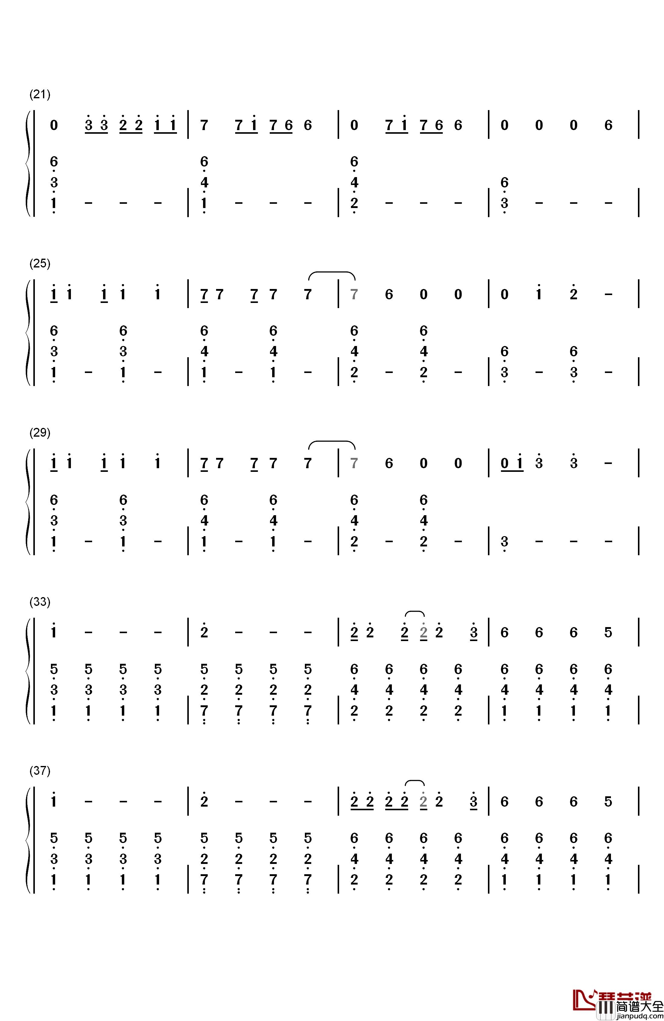 I_Know_Places钢琴简谱_数字双手_Taylor_Swift