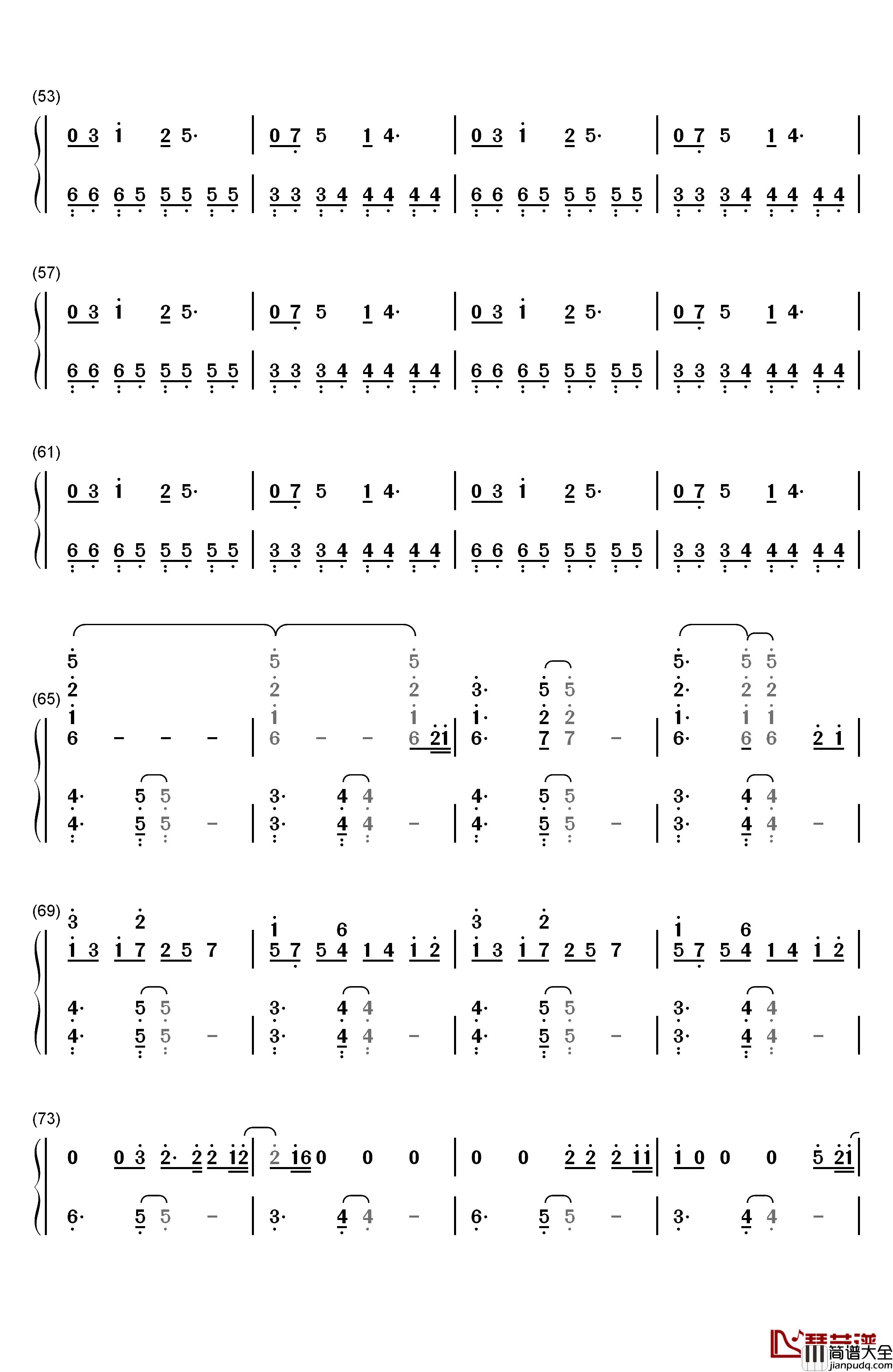 Waves钢琴简谱_数字双手_Mr_Probz