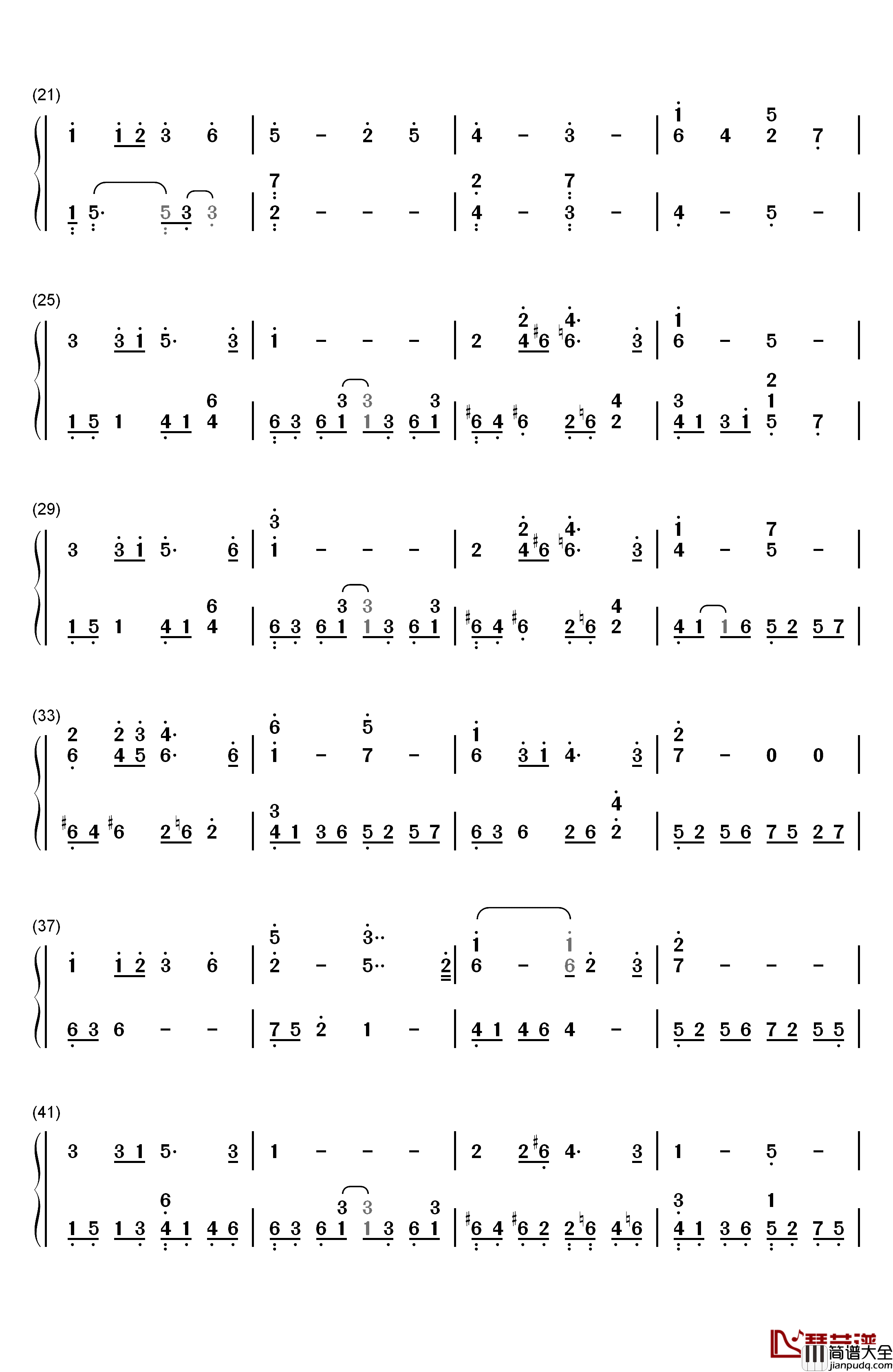 Out_Of_The_Darkness_Into_The_Light钢琴简谱_数字双手_Kevin_Kern