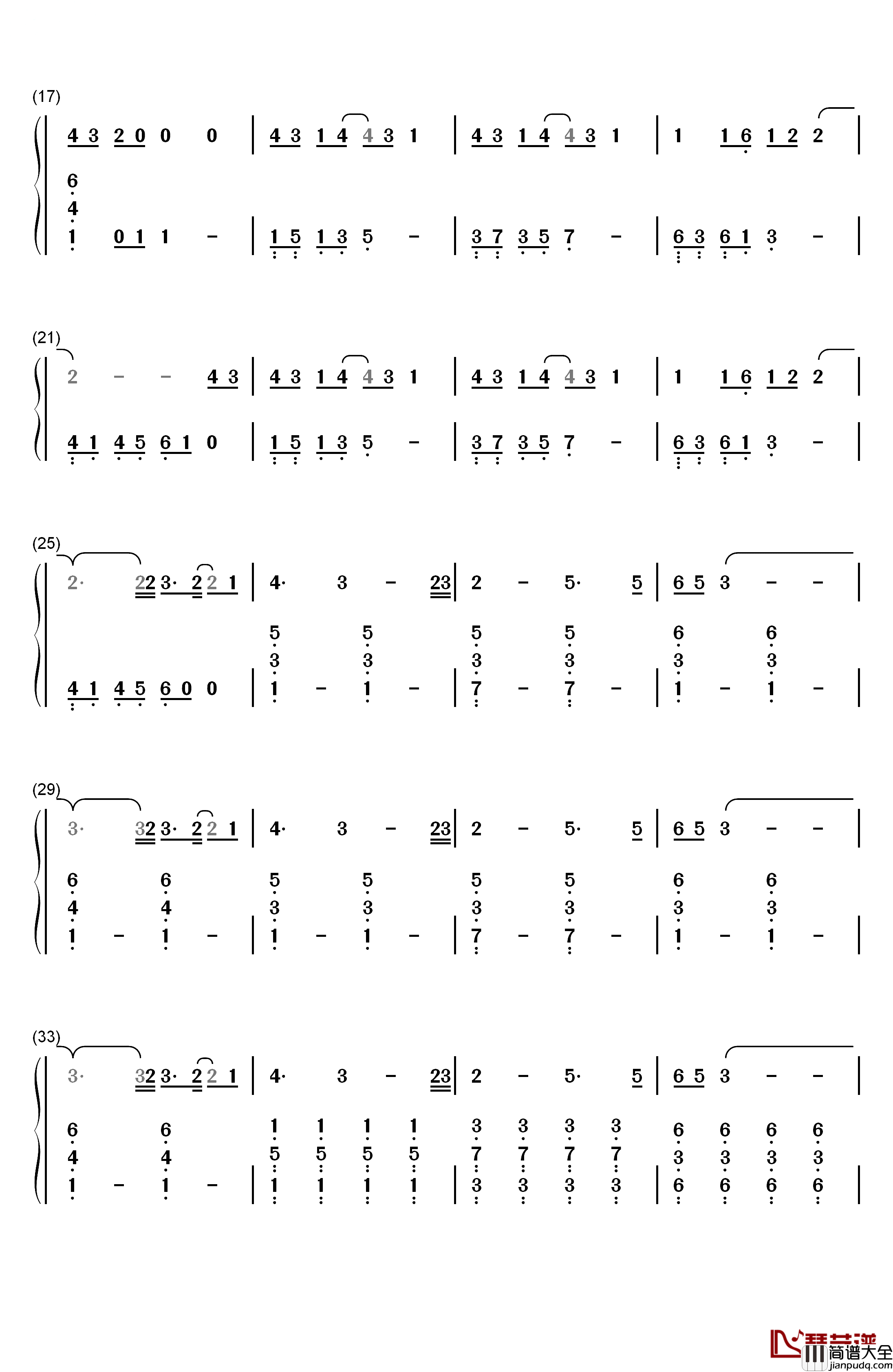 Heroes_(We_Could_Be)钢琴简谱_数字双手_Alesso_ft._Tove_Lo