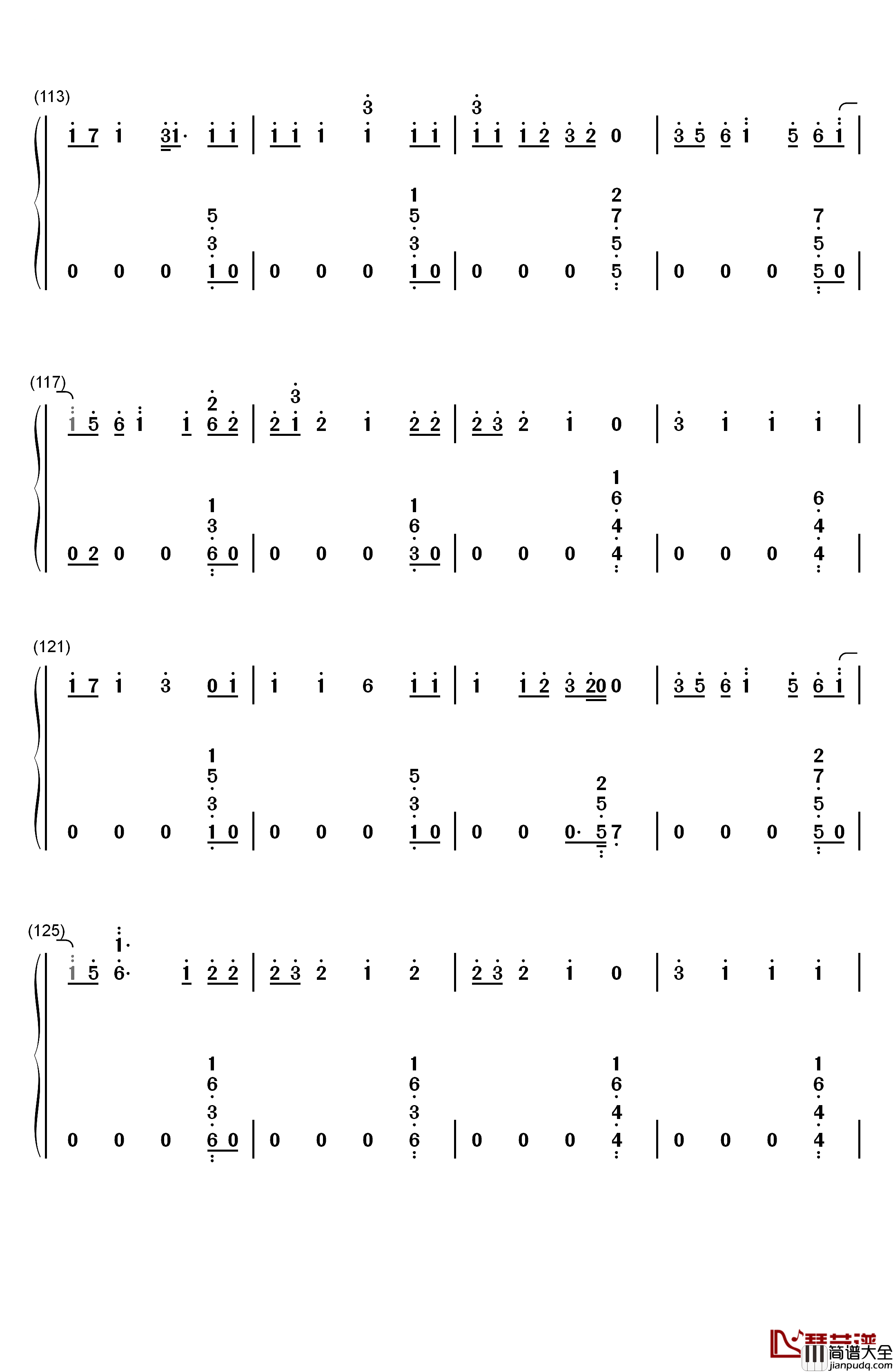 Call_It_What_You_Want钢琴简谱_数字双手_Taylor_Swift